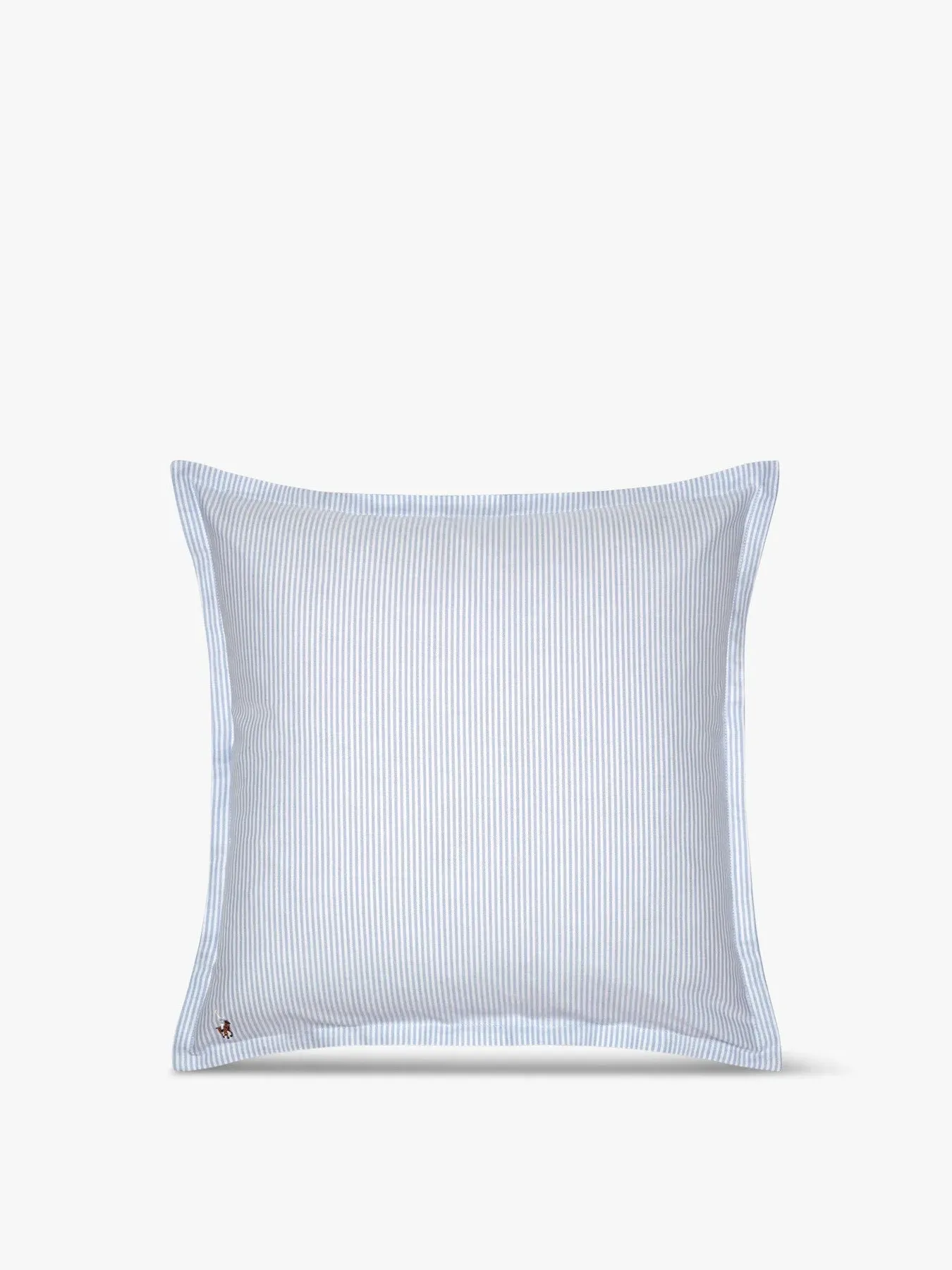 Square Cushion Cover - Blue, Cotton/Linen image