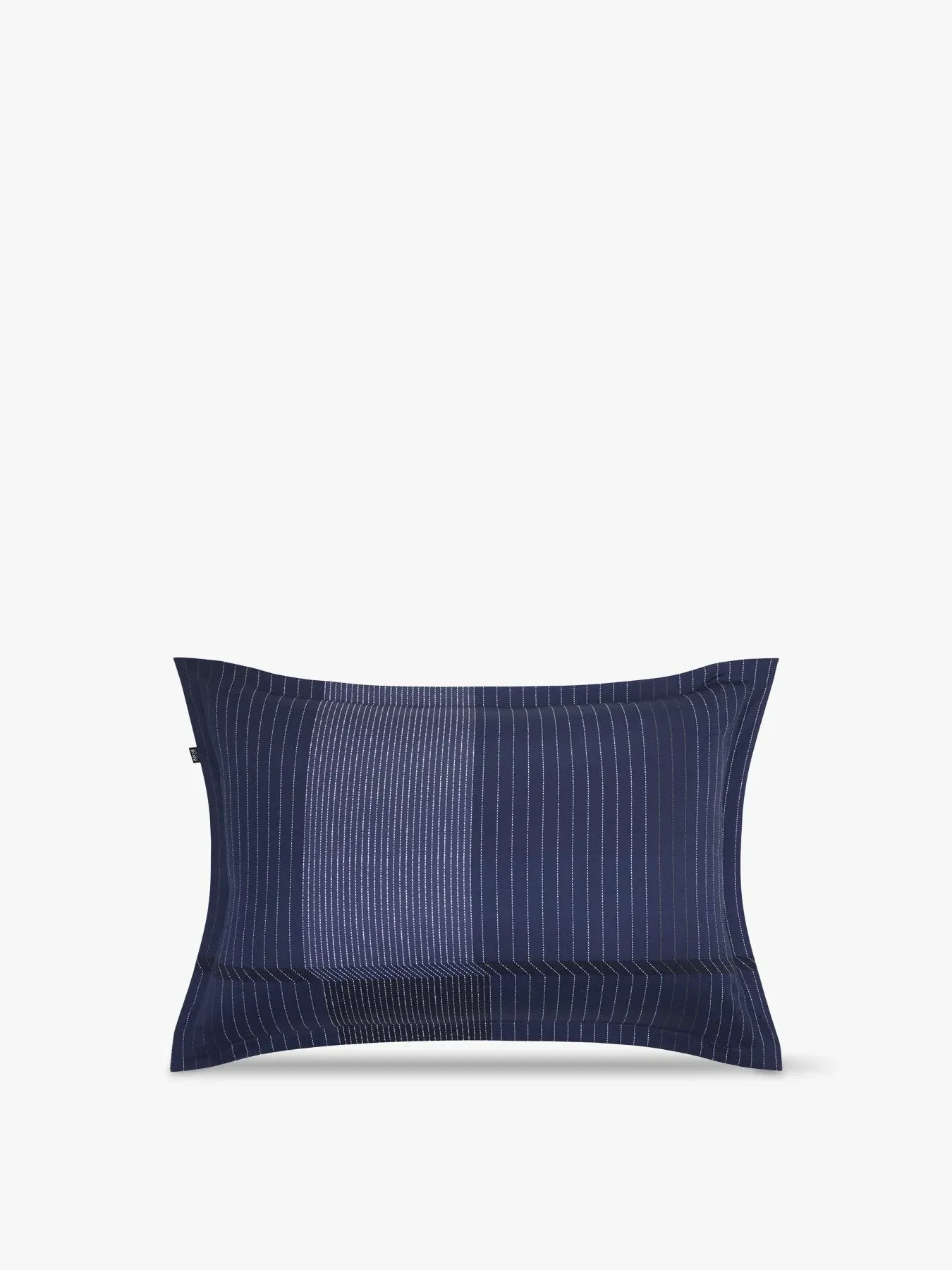 Standard Oxford Pillowcase - Navy, Cotton image