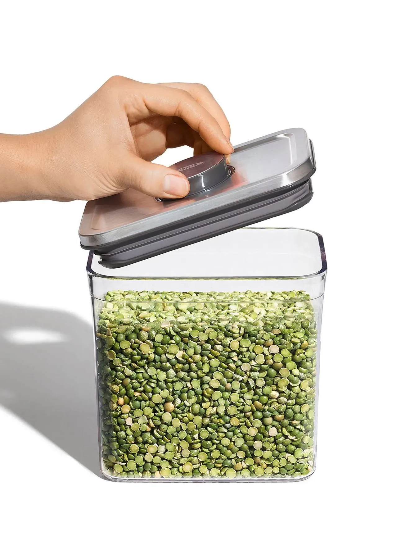 1.6L Storage Container with Pop Lid - Clear