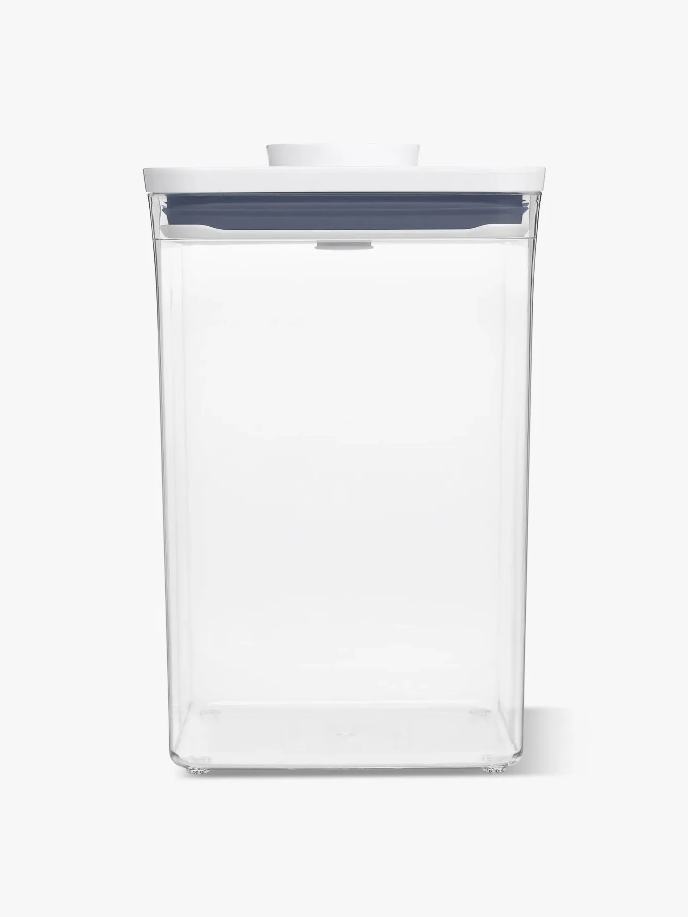 Square Storage Container 4.2L - Clear, Plastic image