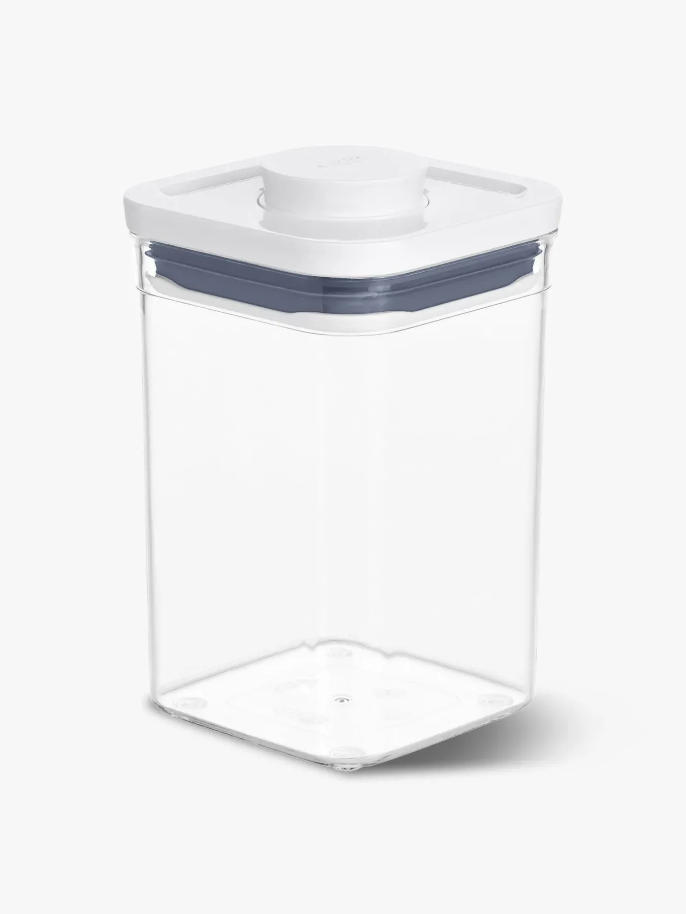 Small Square Storage Container 1L - Clear image