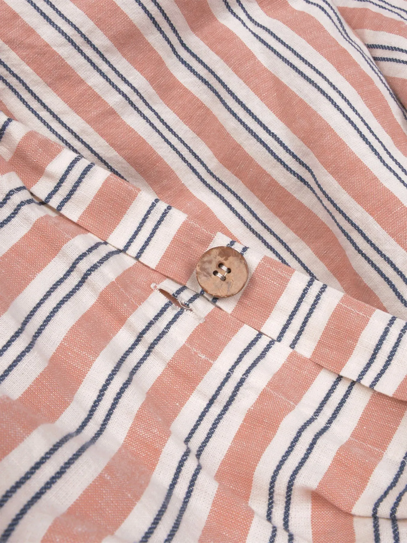 Double Duvet Cover Set - Warm Clay, Cotton/Linen