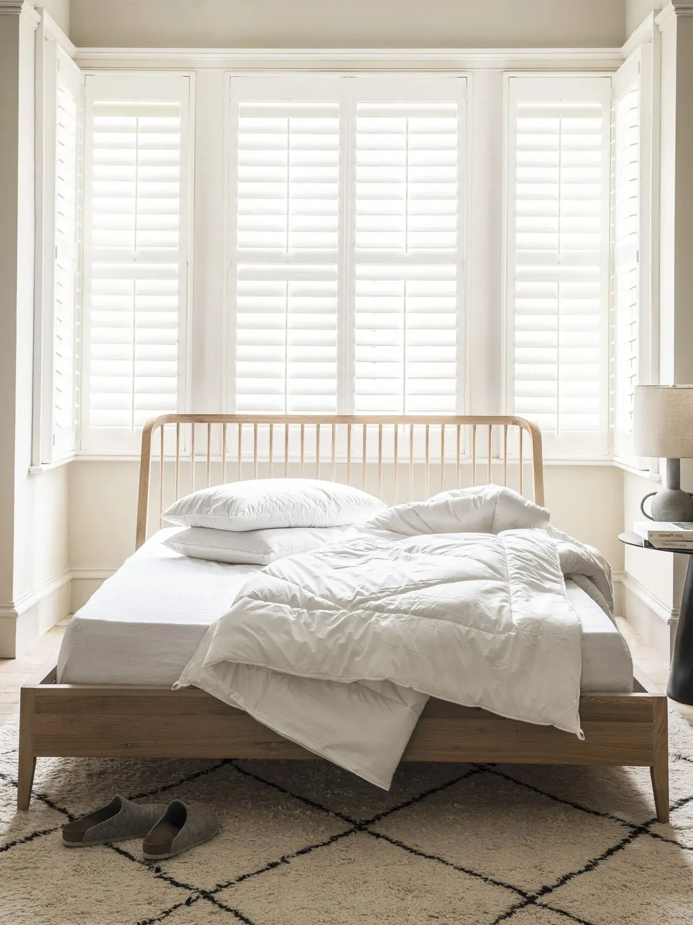 Double Wool Duvet Medium Weight - White, Cotton image