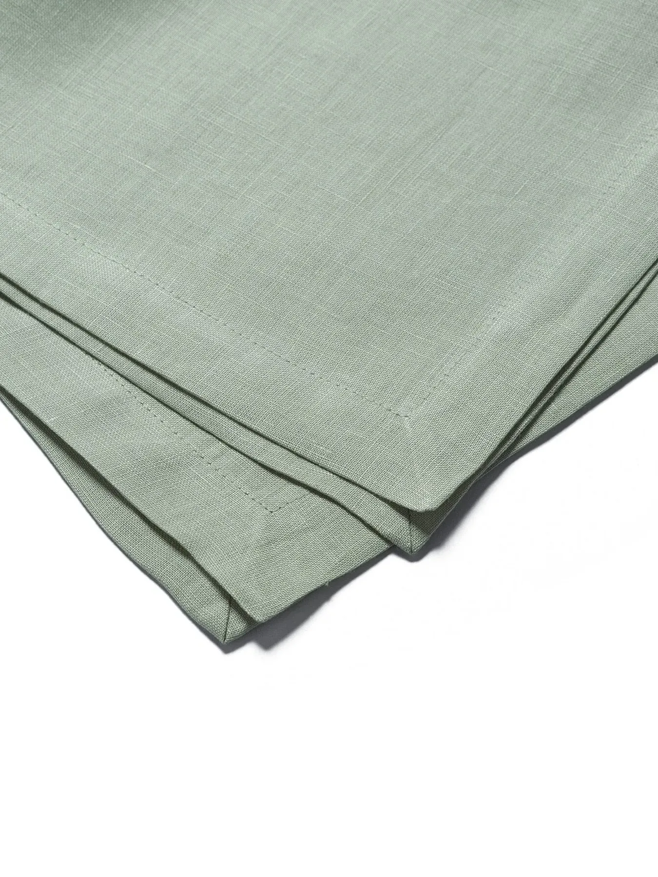 Plain Tablecloth - Green, Linen
