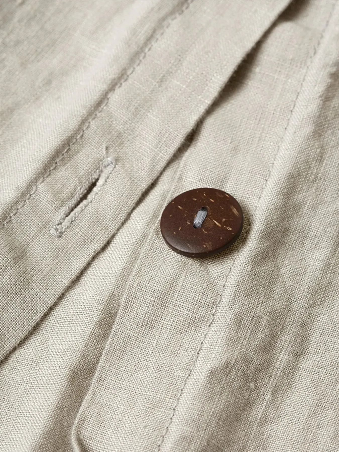 Single Duvet Cover - Neutral, Linen