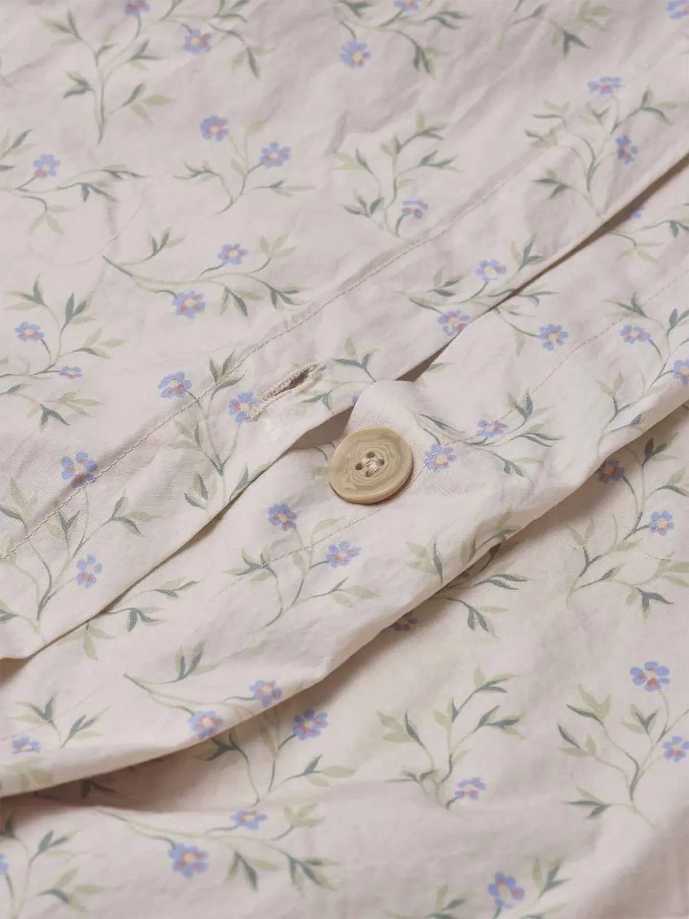 Single Duvet Cover Spring Sprig - Multi, Cotton