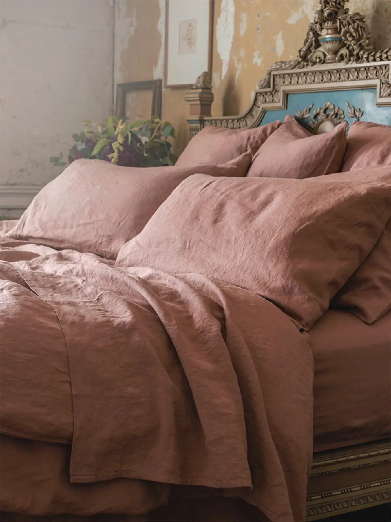 Single Fitted Sheet - Tan, Linen image