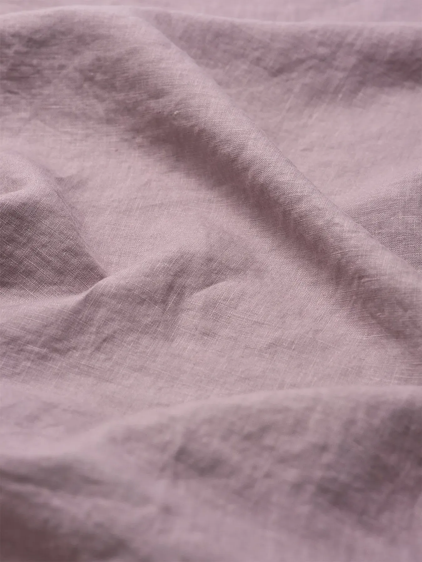 Single Flat Sheet - Purple, Linen