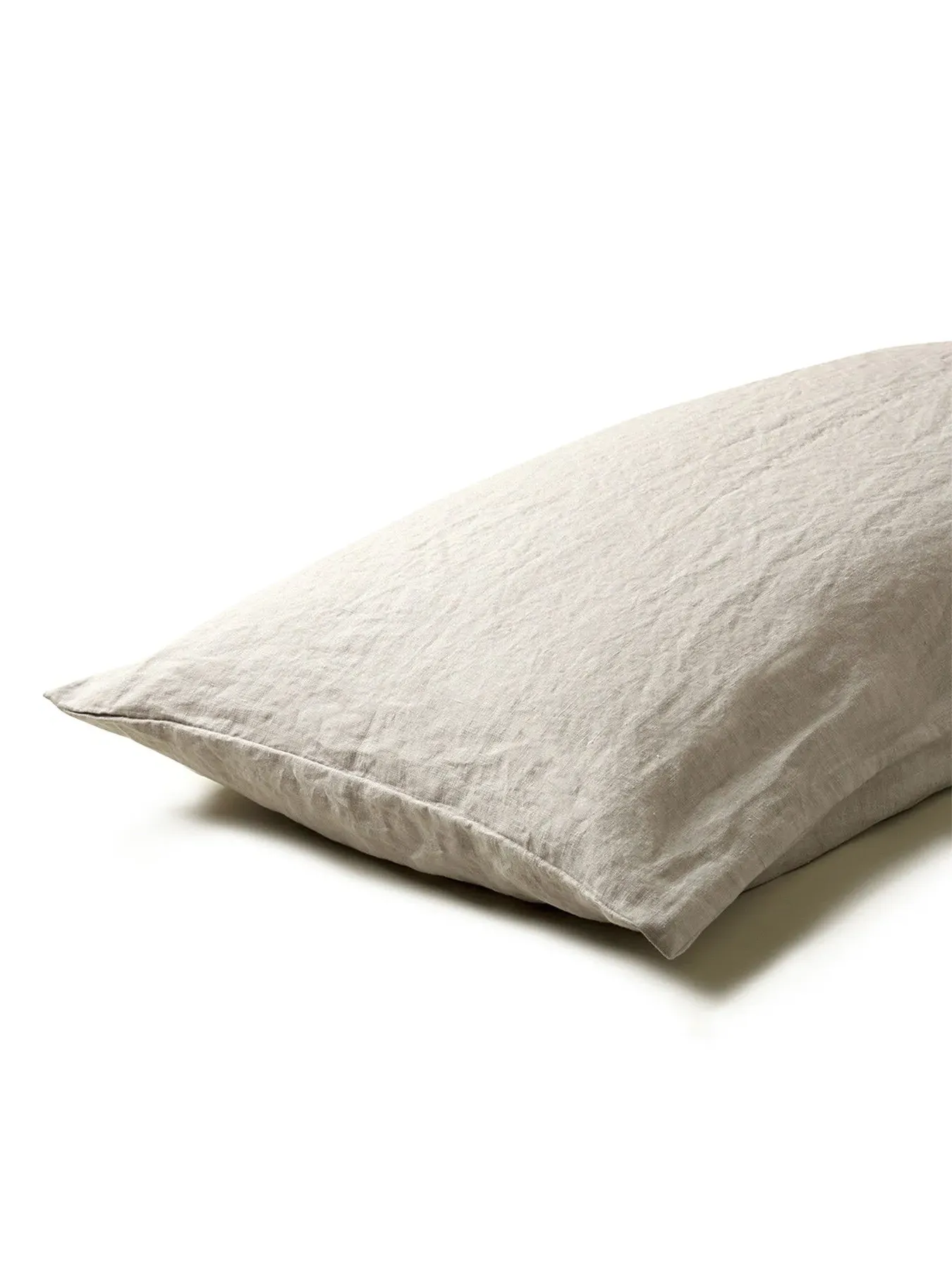 Square Pillowcase Pair - Oatmeal, Linen
