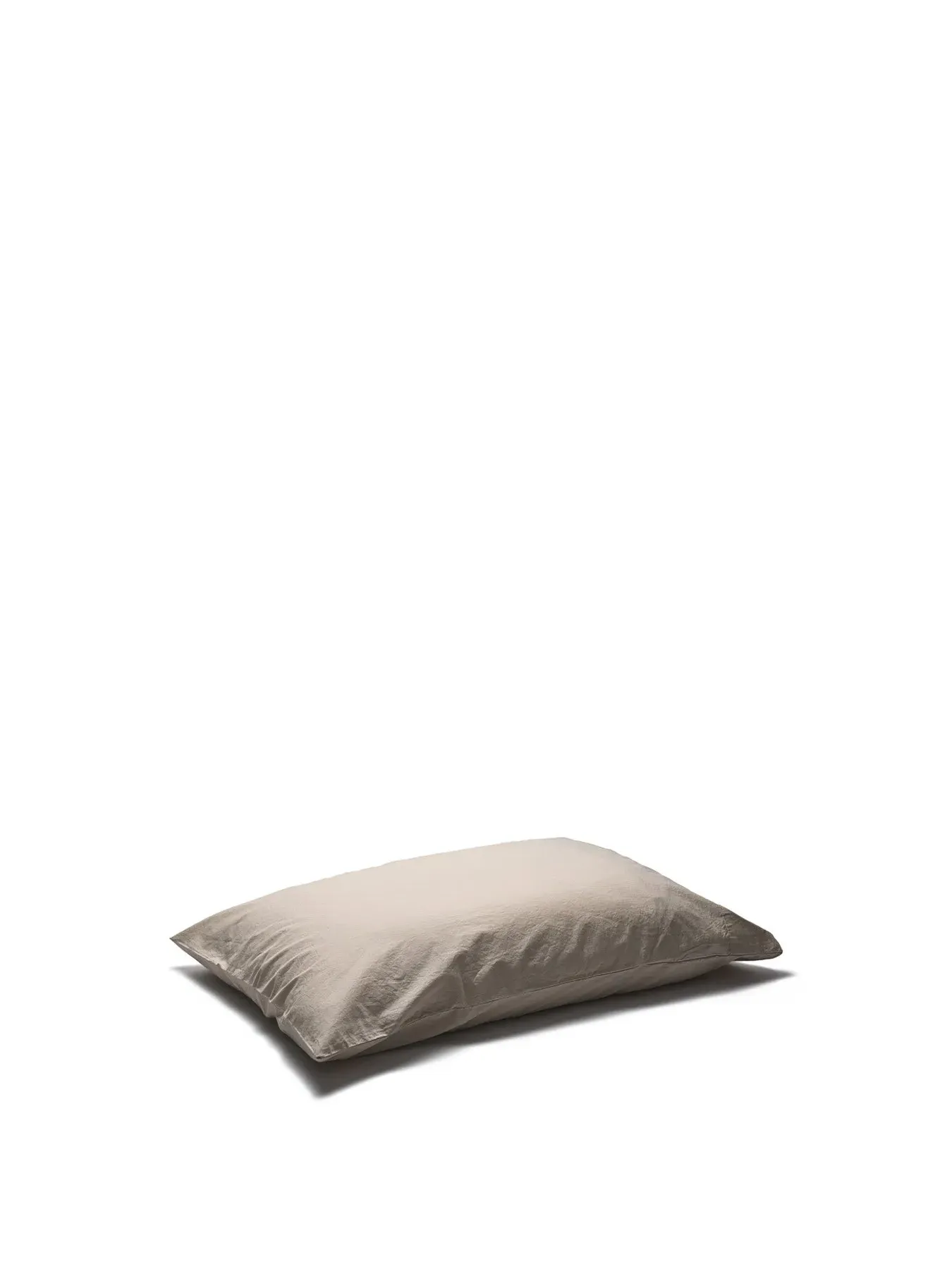 Square Pillowcases Pair - Neutral, Cotton