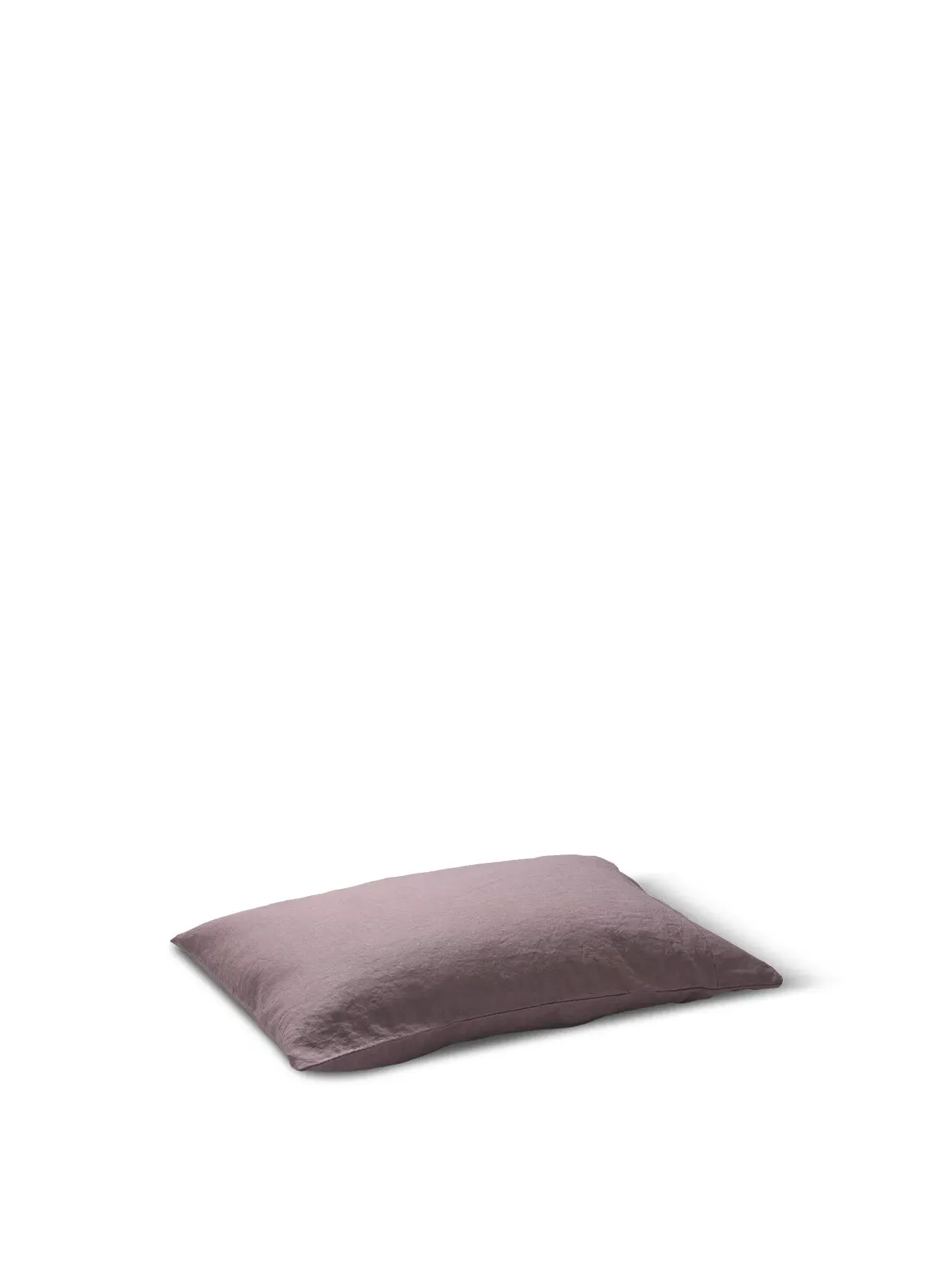 Square Pillowcases Pair - Purple, Linen image