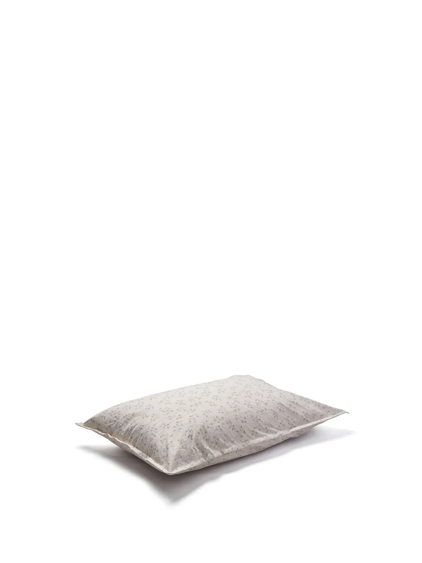 Square Pillowcases with Floral Print - Cotton