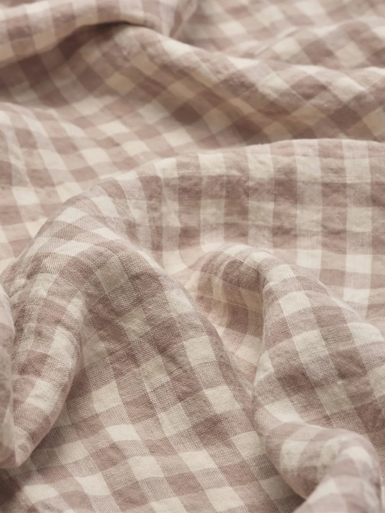 Standard Pillowcase Pair - Mushroom, Linen