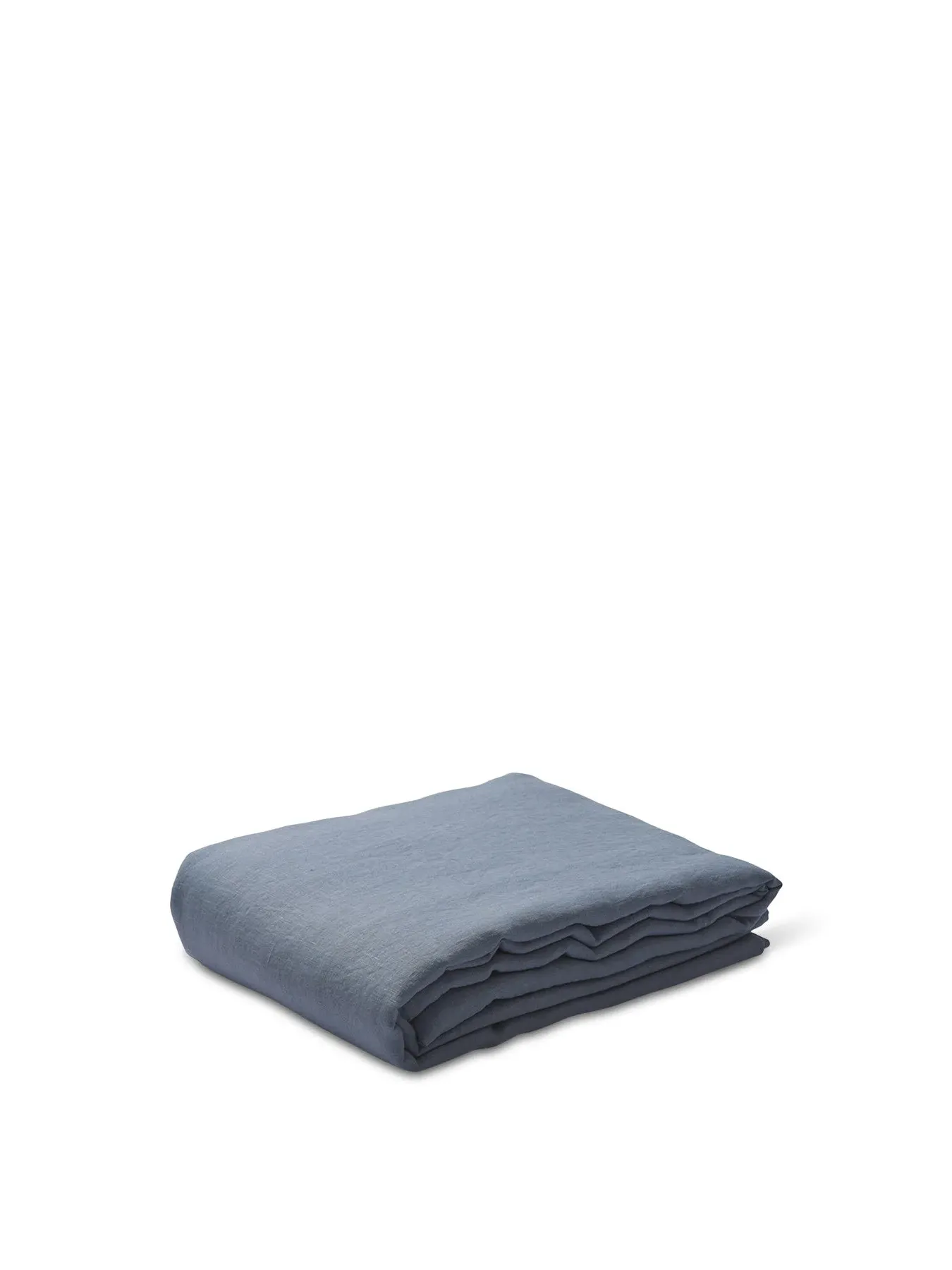 Super King Duvet Cover - Blue, Linen image