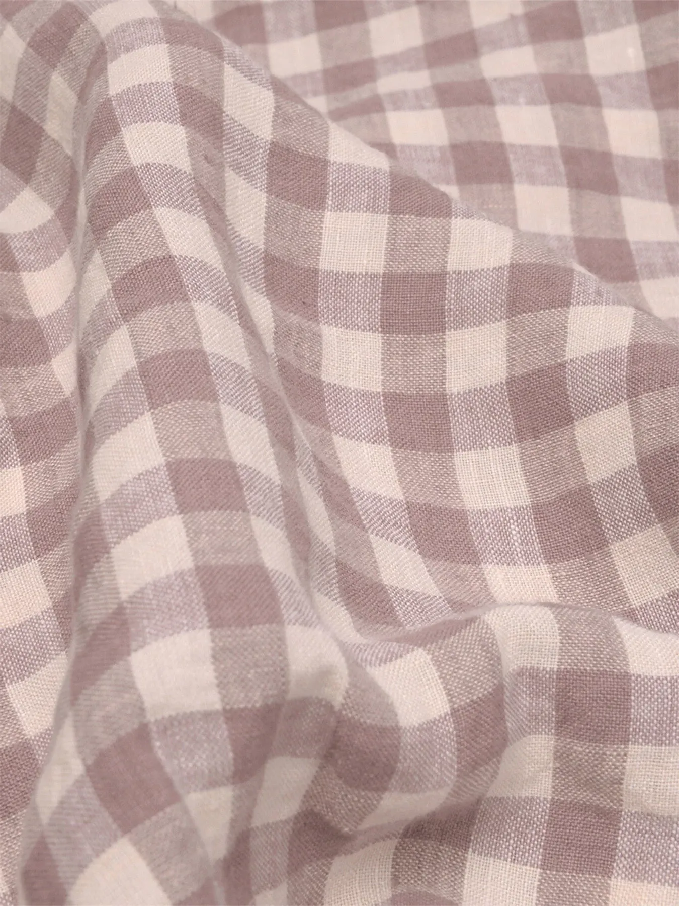 Super King Duvet Cover - Elderberry, Linen Blend