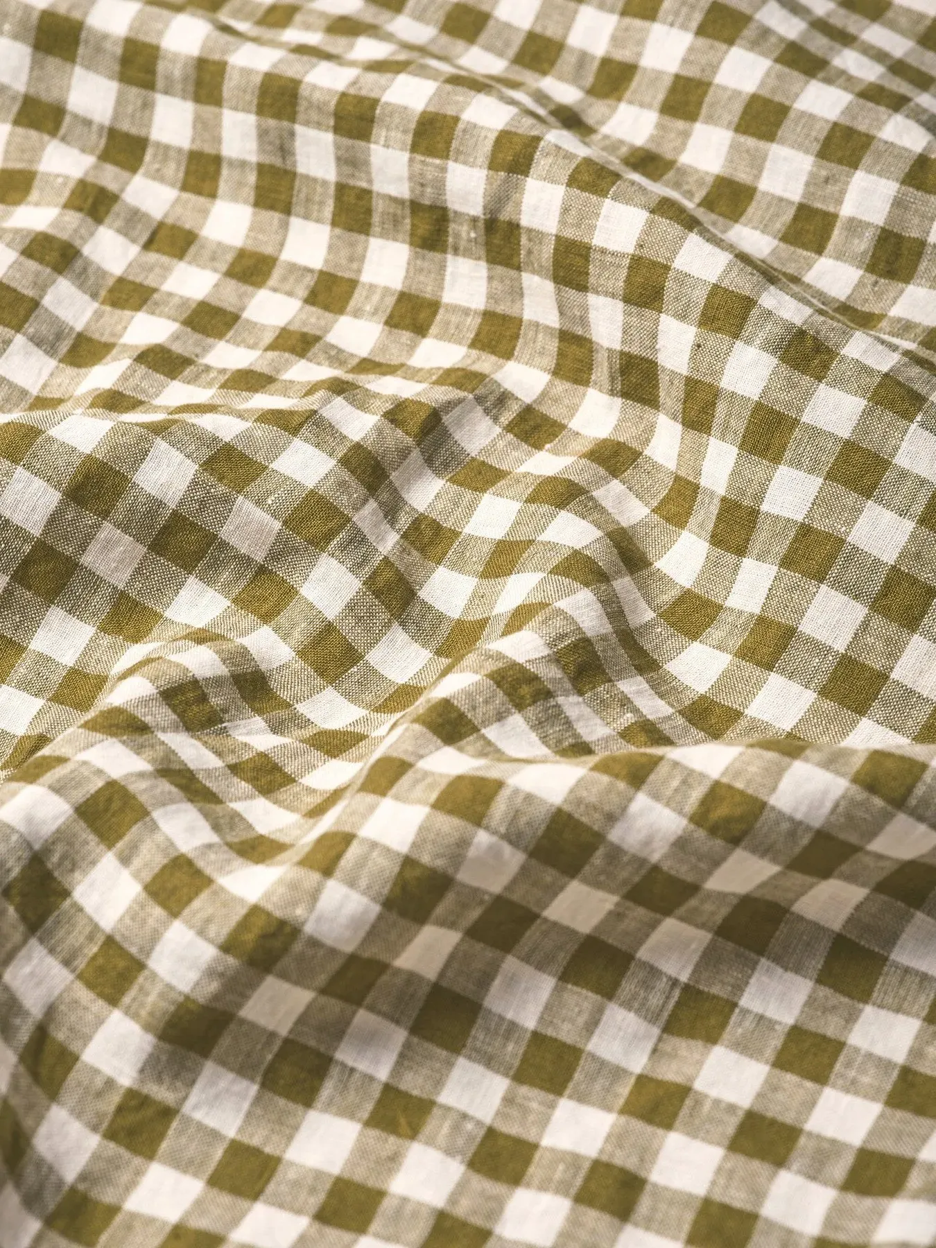 Super King Pillowcase Pair - Green, Linen