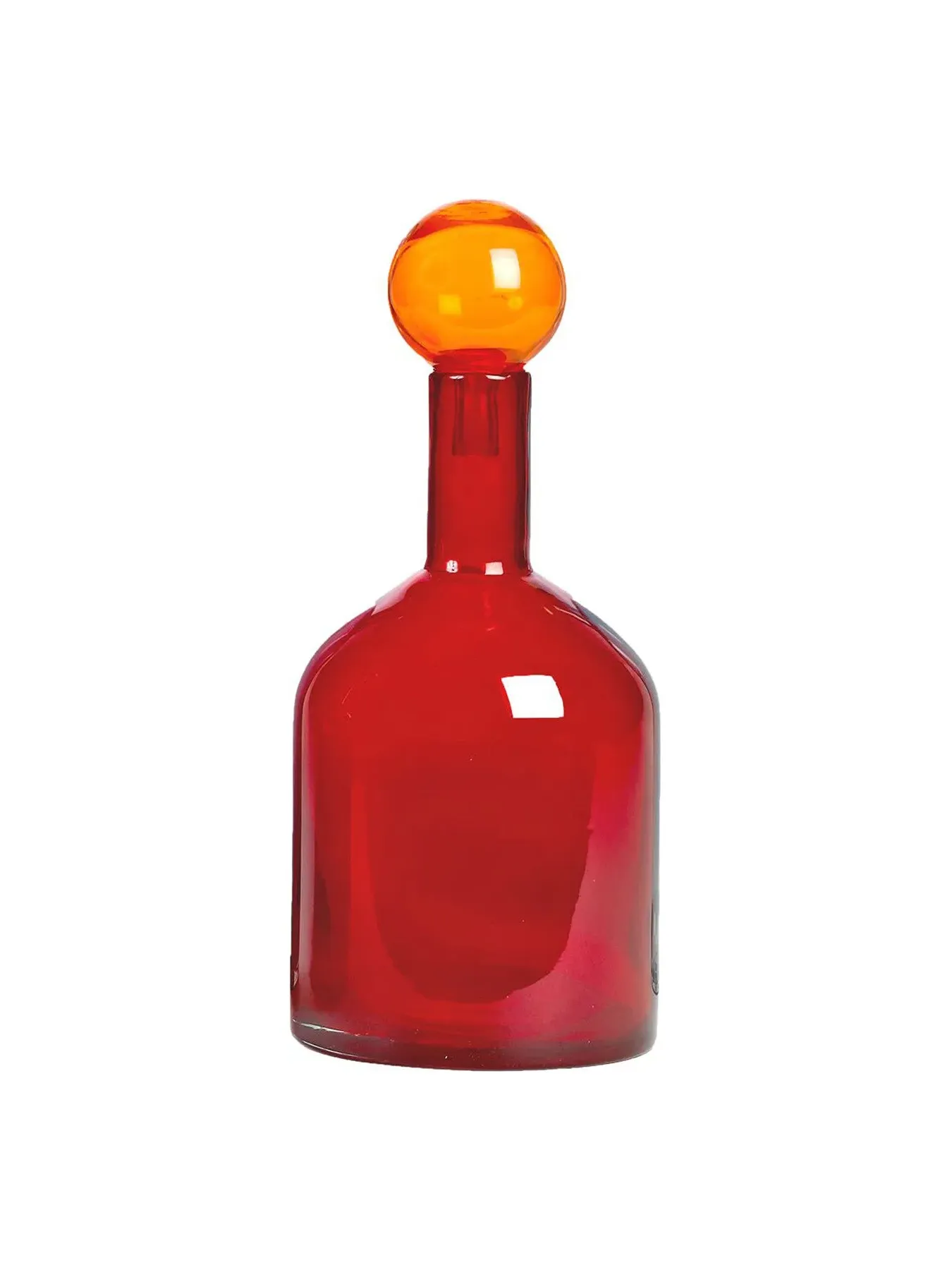 4-Piece Bubble Bottle Set - Glass