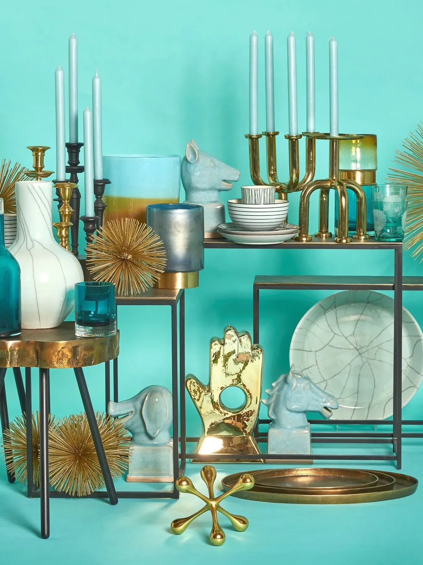 Prickle Ornament - Brass