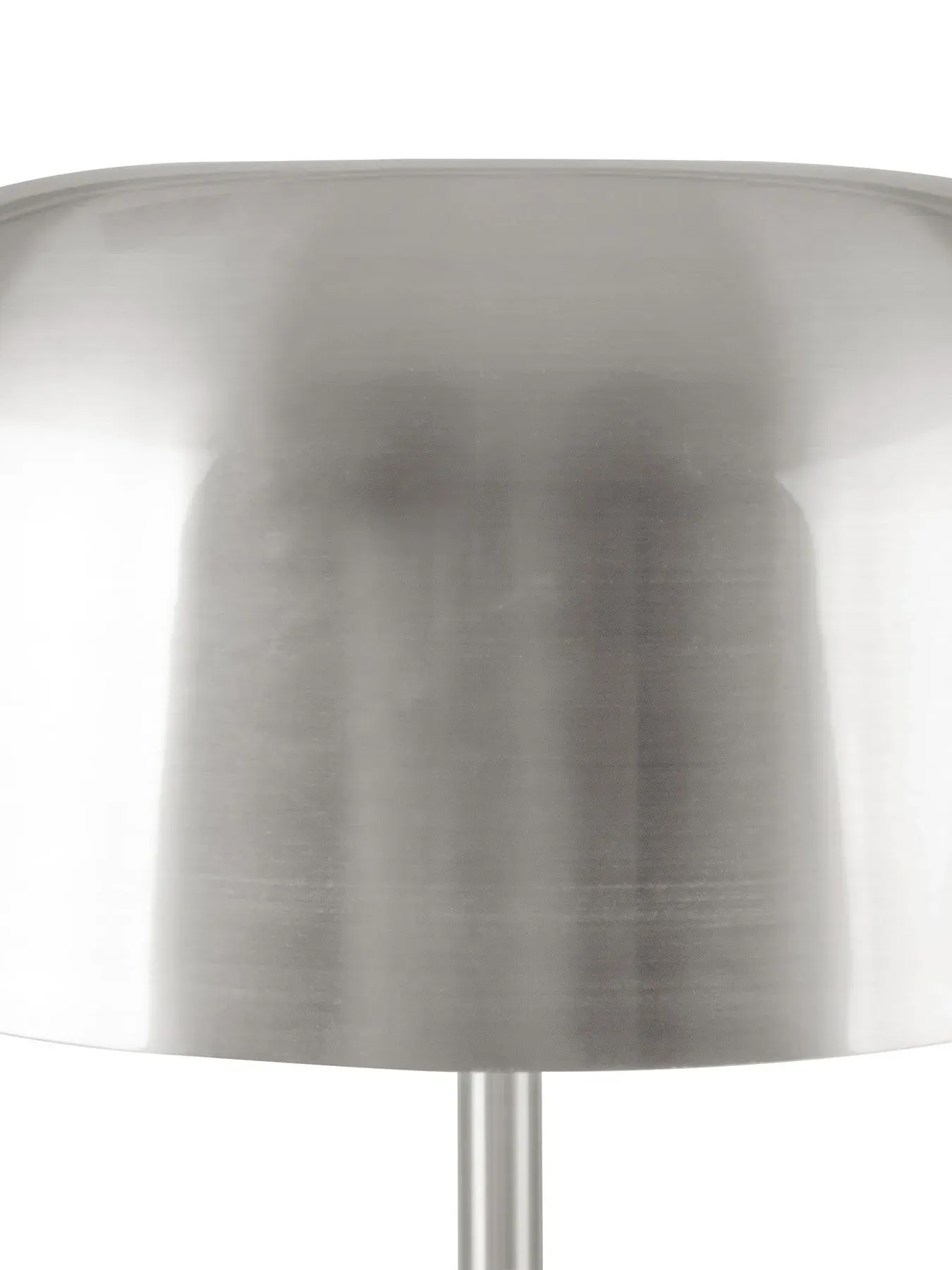 Capa Floor Lamp - Brushed Nickel, Metal