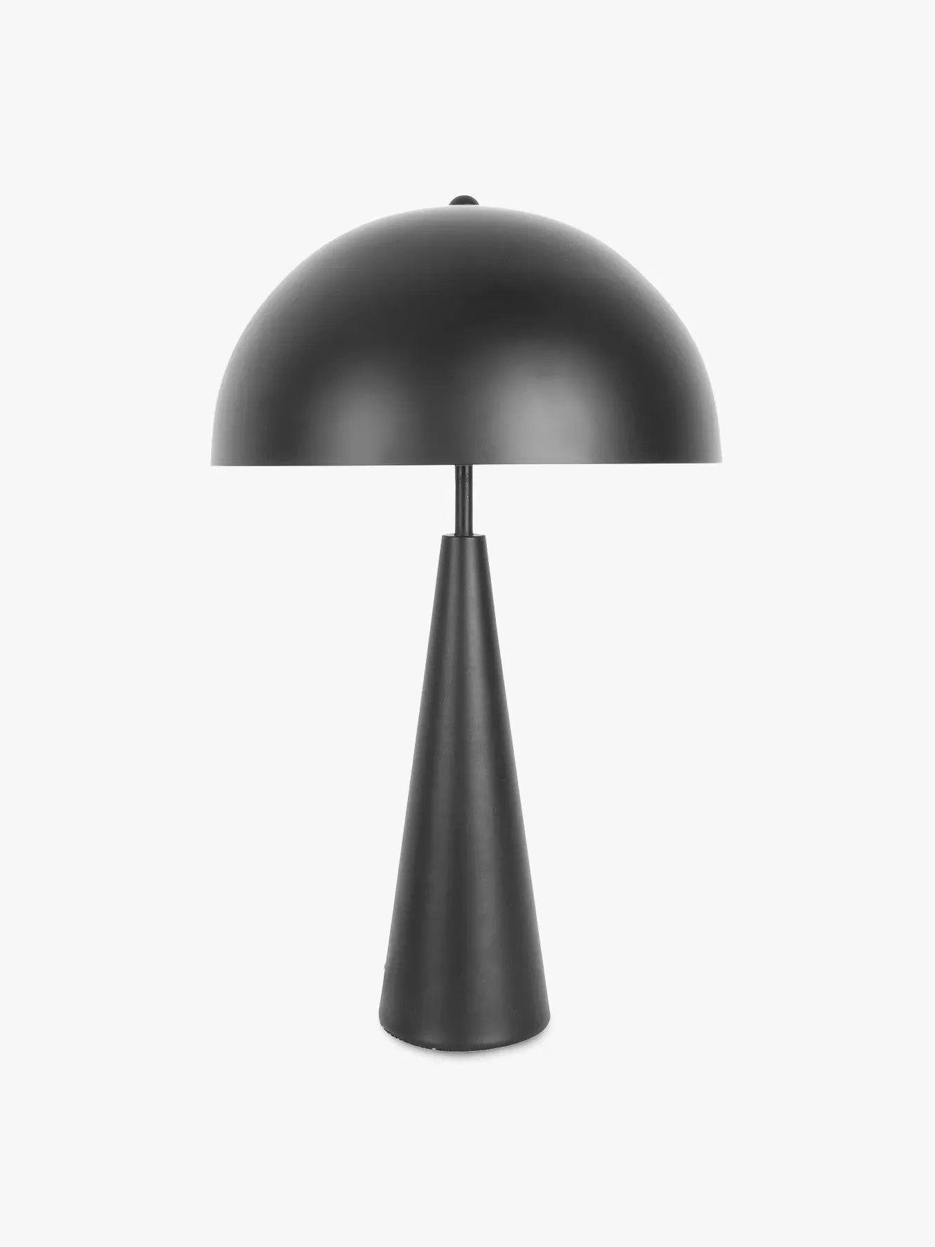 Capa Metallic Table Lamp - Matt Black, Metal image