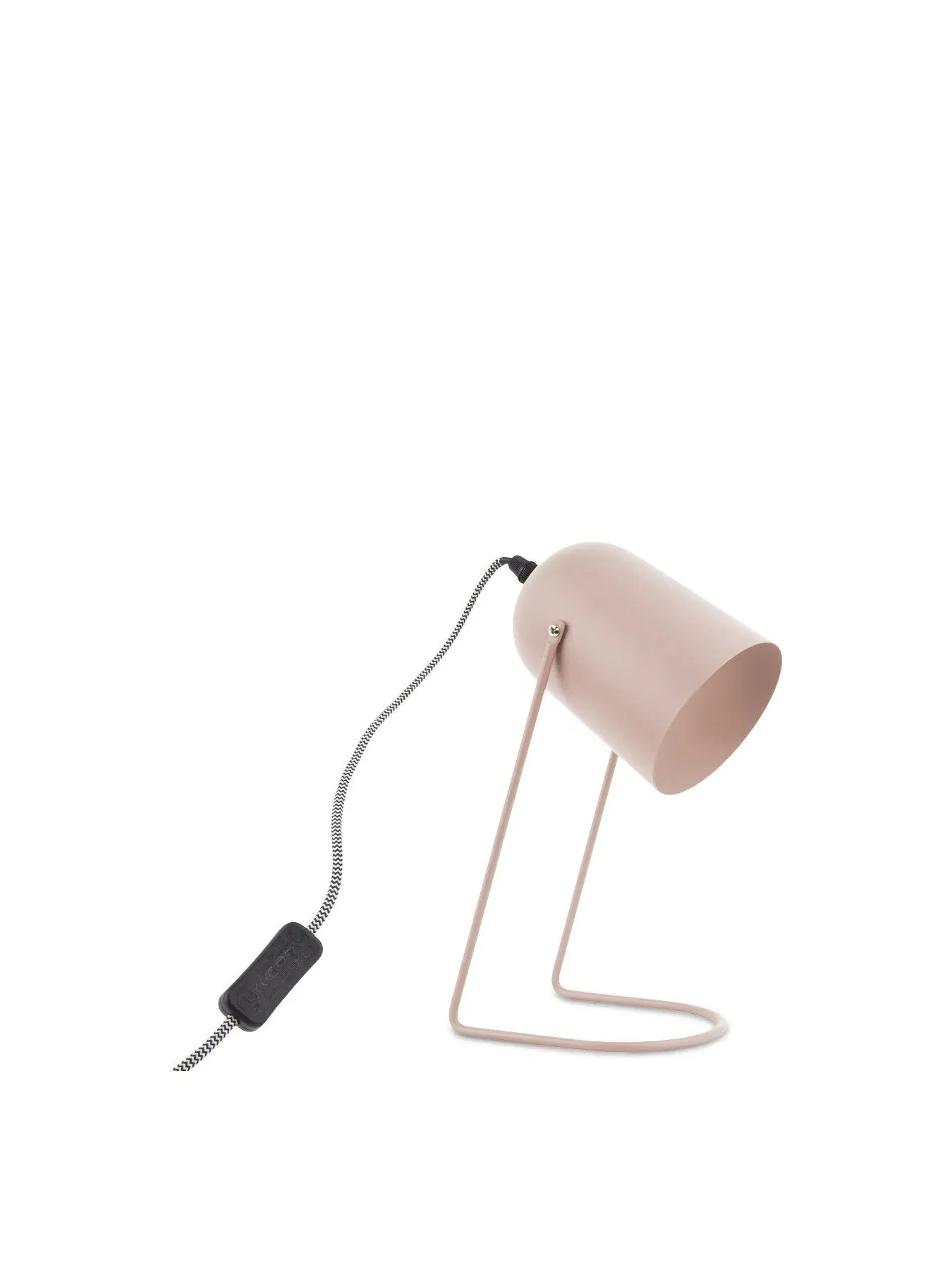 Enchant Table Lamp - Soft Pink, Matt Steel image