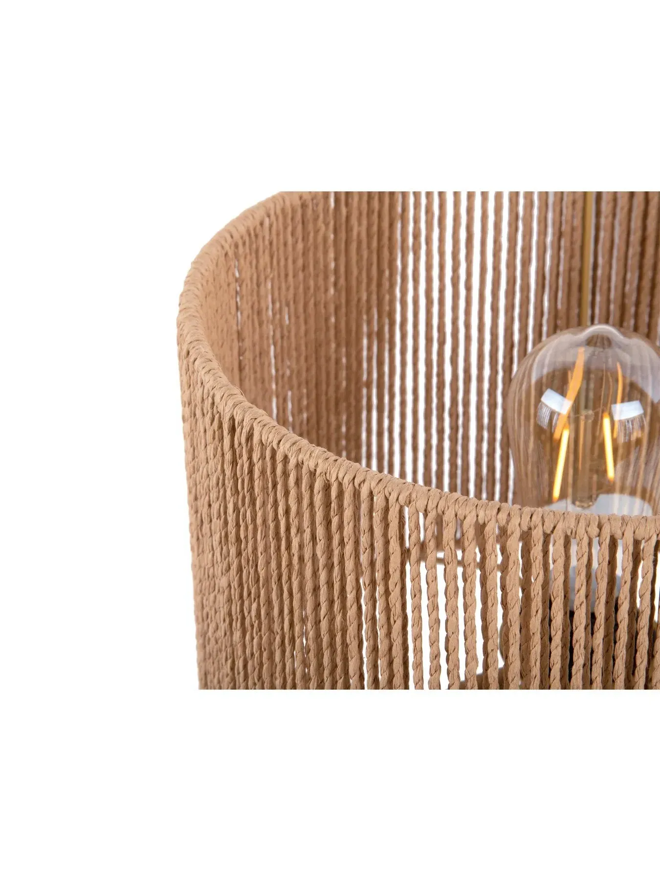 Forma Pin Table Lamp - Natural, Paper Rope