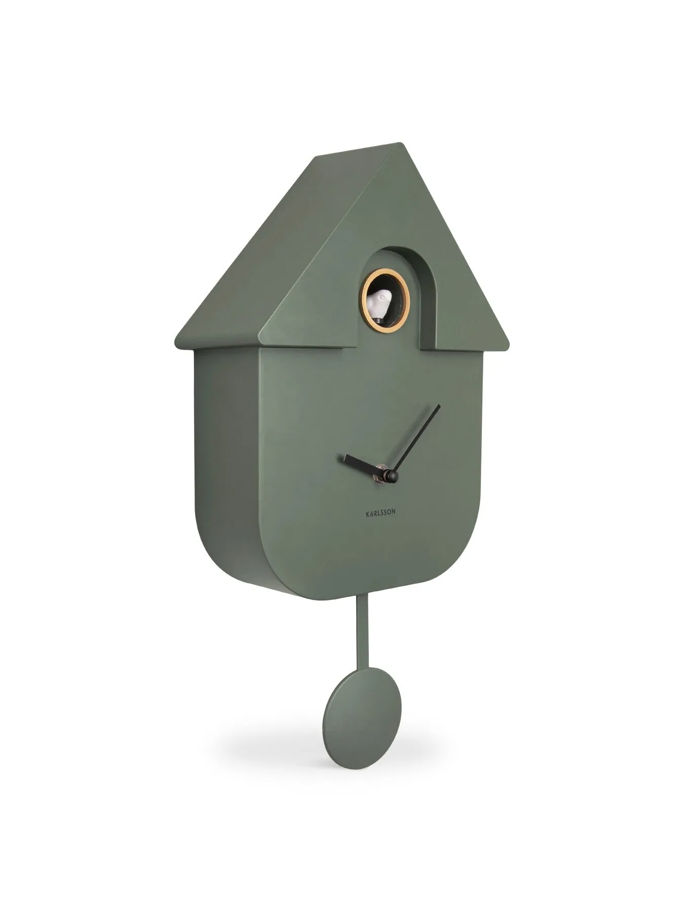 Modern Cuckoo Clock - Jungle Green image