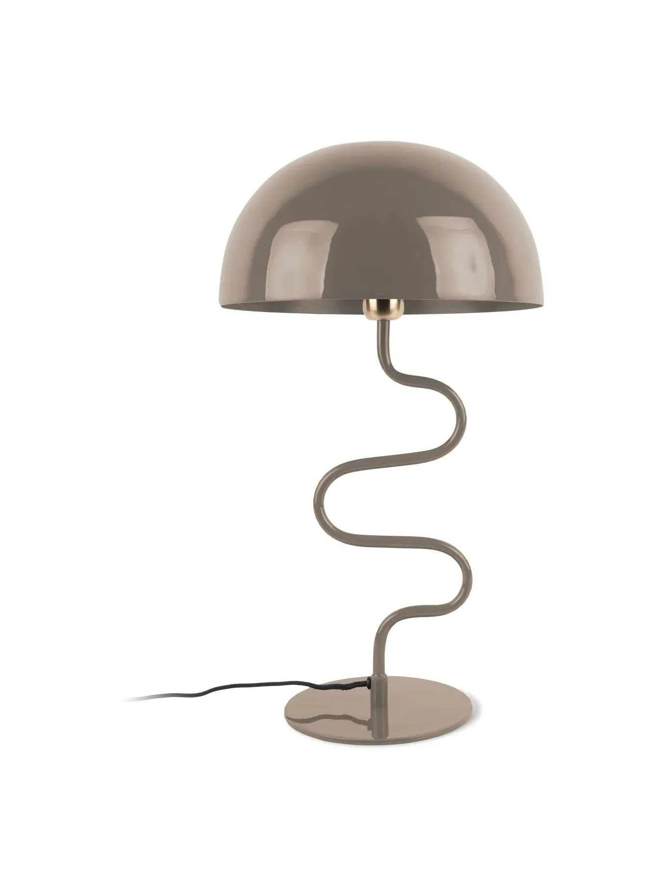 Twist Table Lamp - Warm Grey, Enamel image