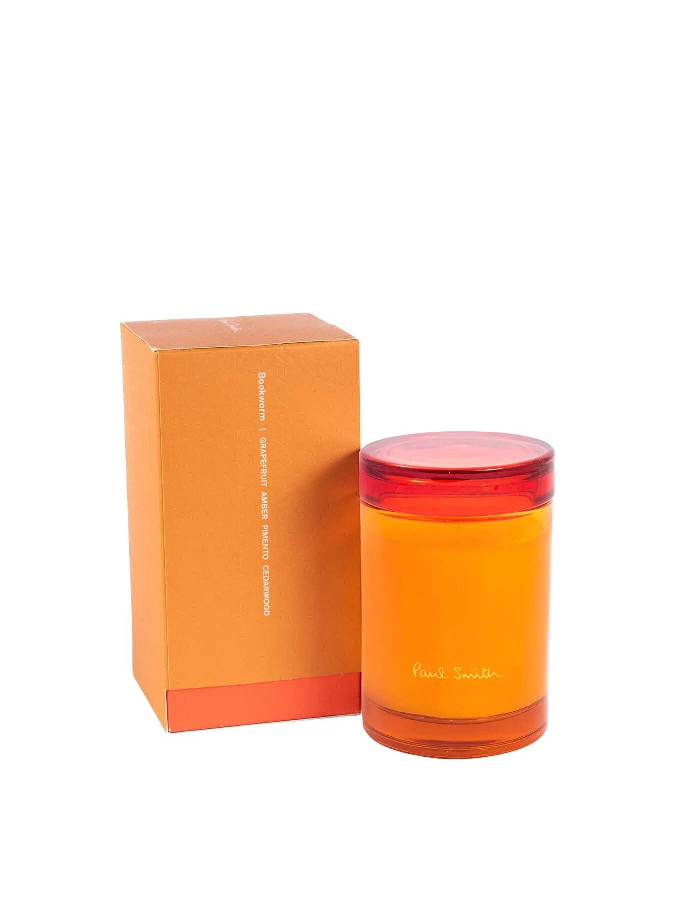 240g Scented Candle Bookworm - Tinted Glass