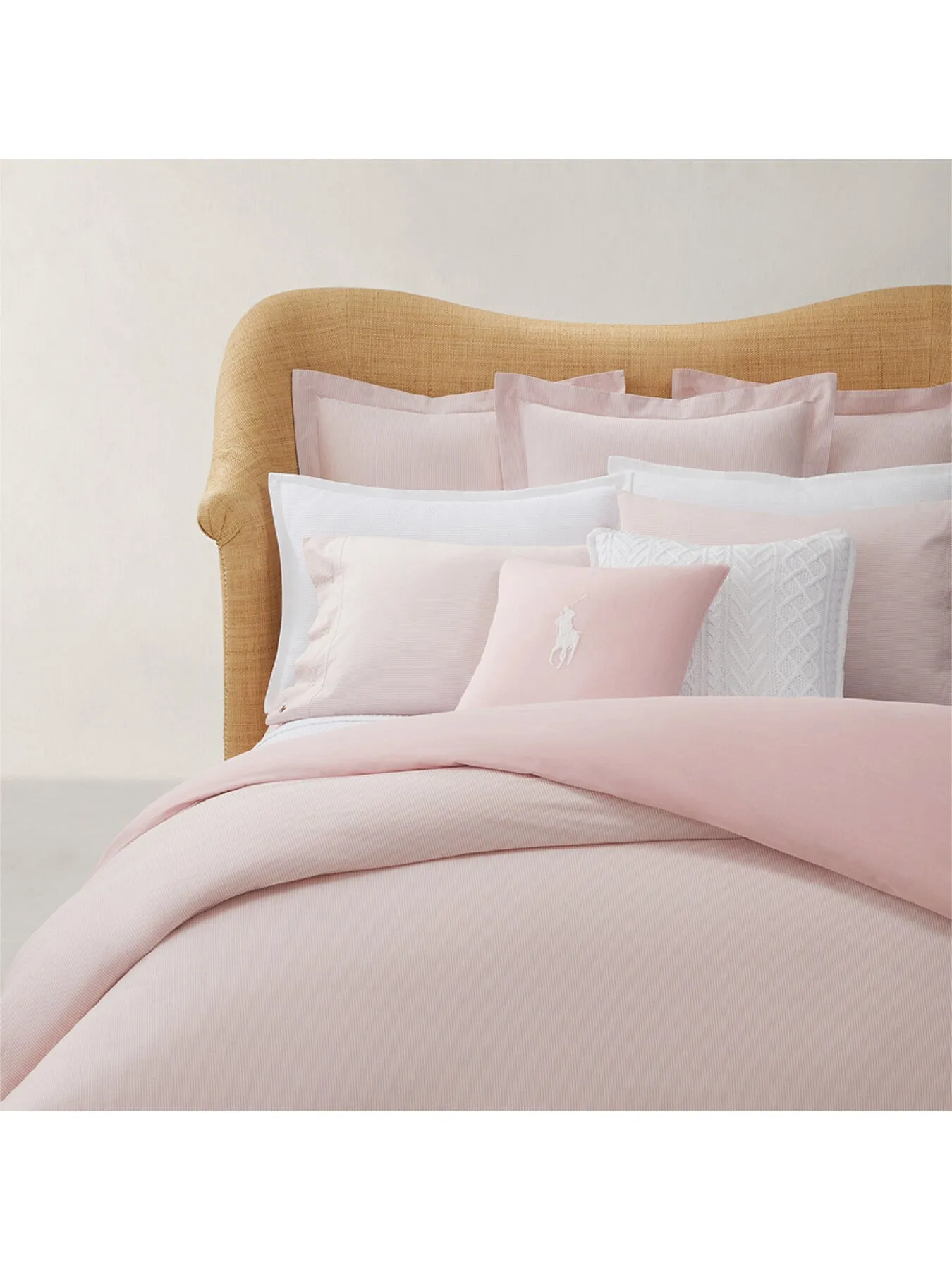 Double Fitted Sheet - Rosette, Cotton