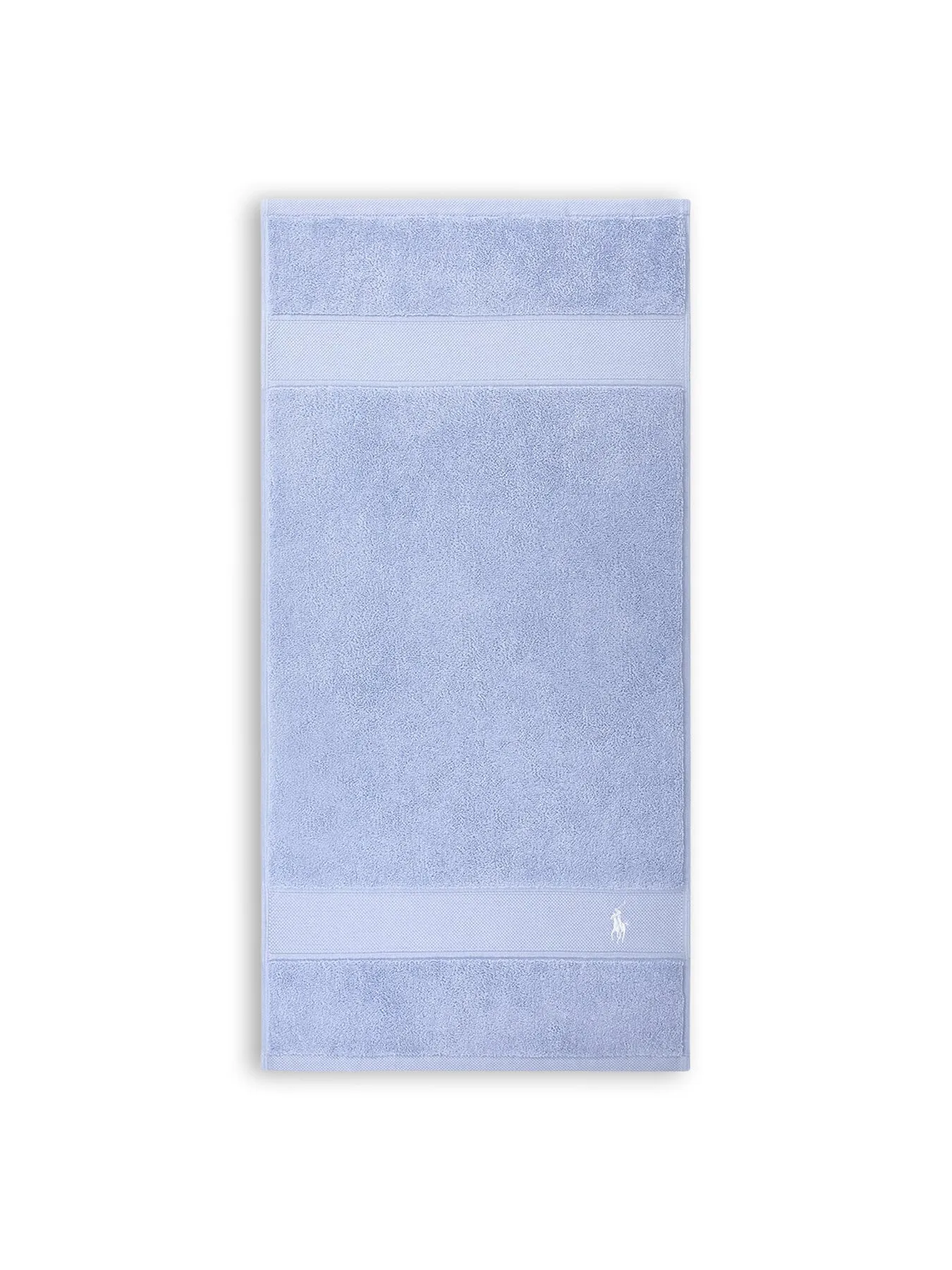 Guest Towel with Embroidery - Blue, Cotton image