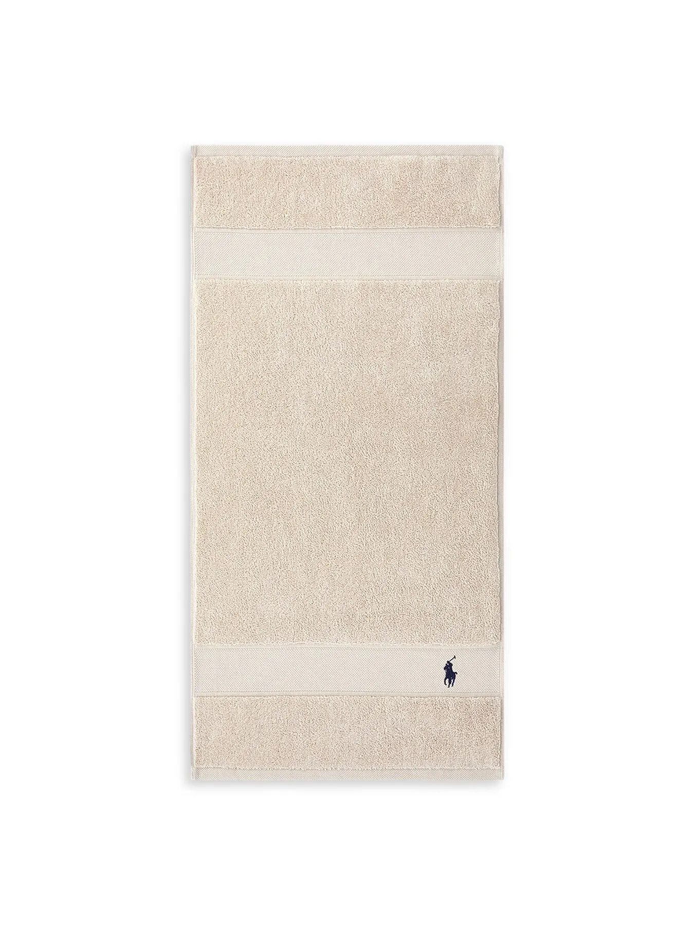 Guest Towel with Polo Player Design - Pale Oak image