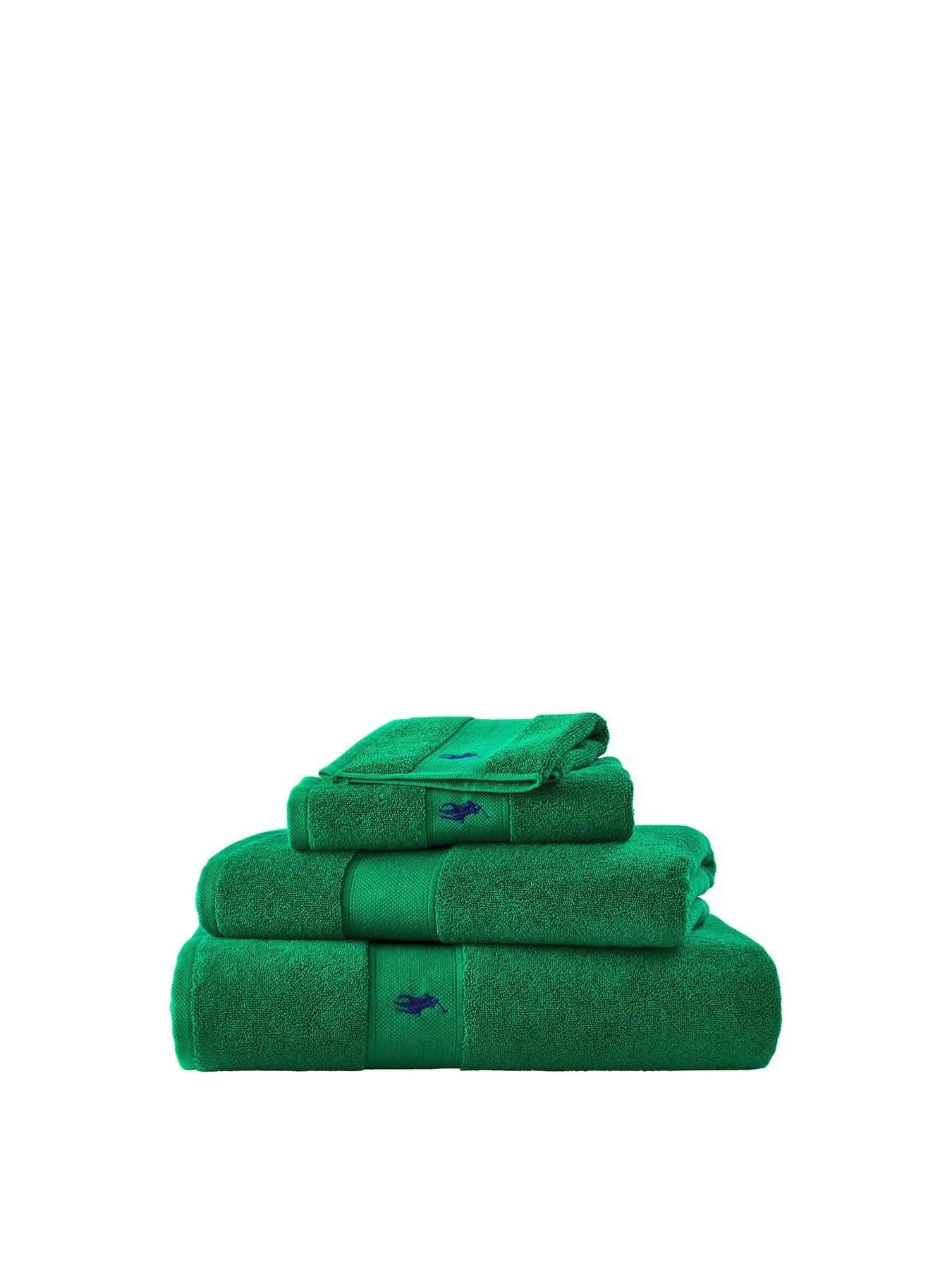 Hand Towel with Embroidered Logo - Billiard, Cotton