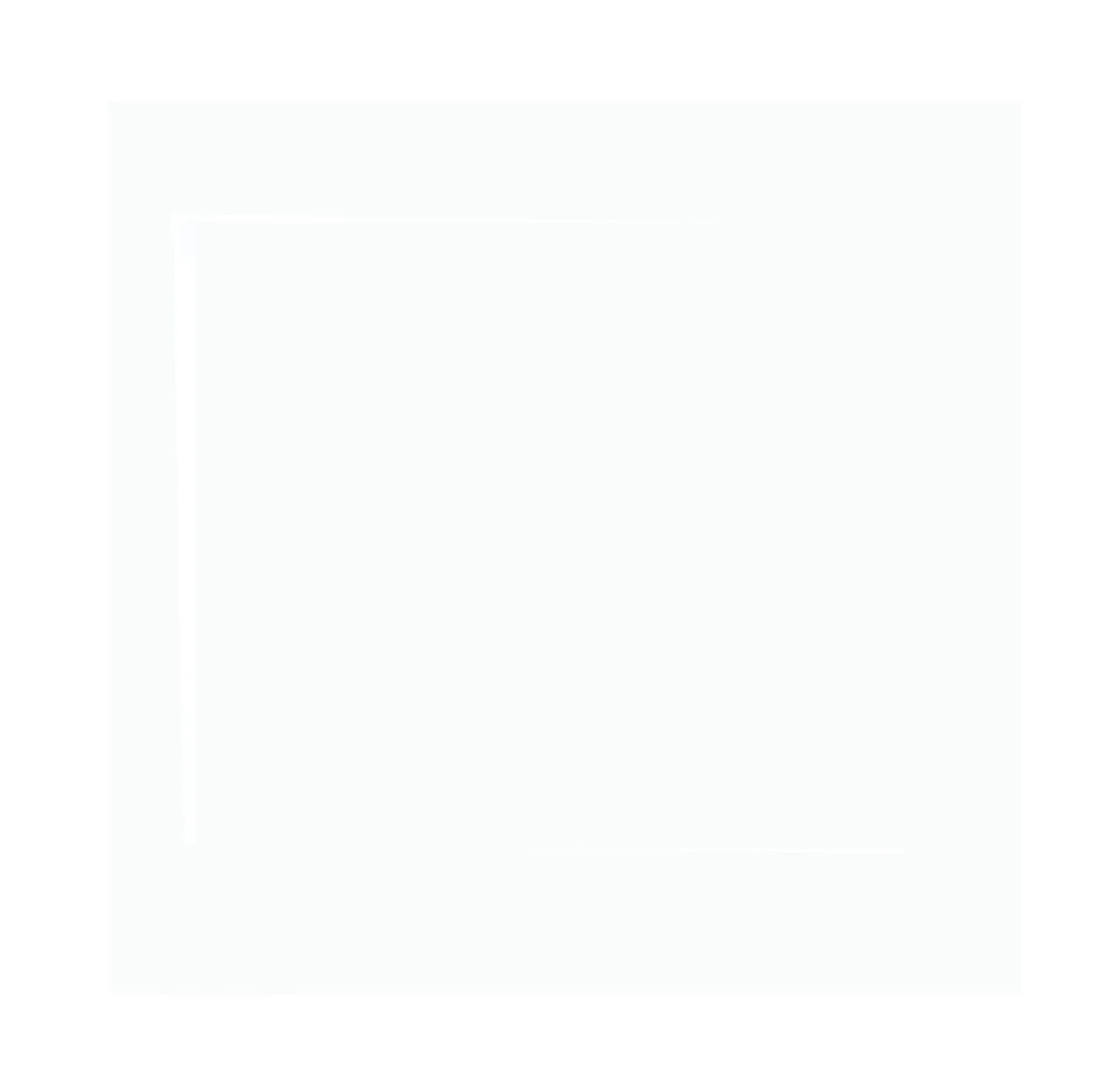 Square Oxford Pillowcase - Blue, Cotton