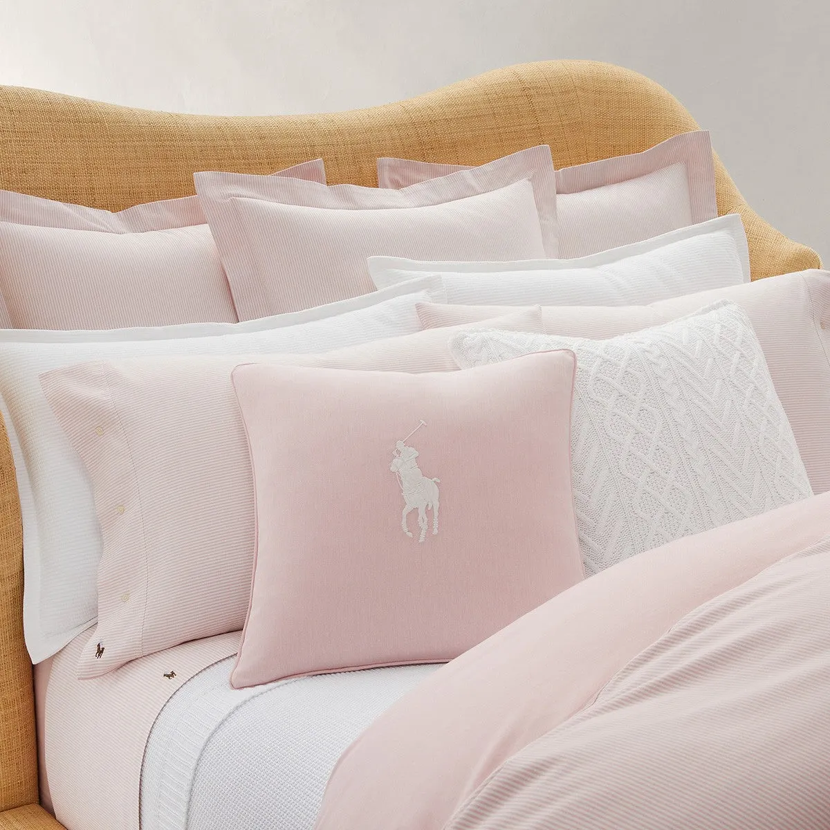 Standard Oxford Pillowcase - Rosette, Cotton image