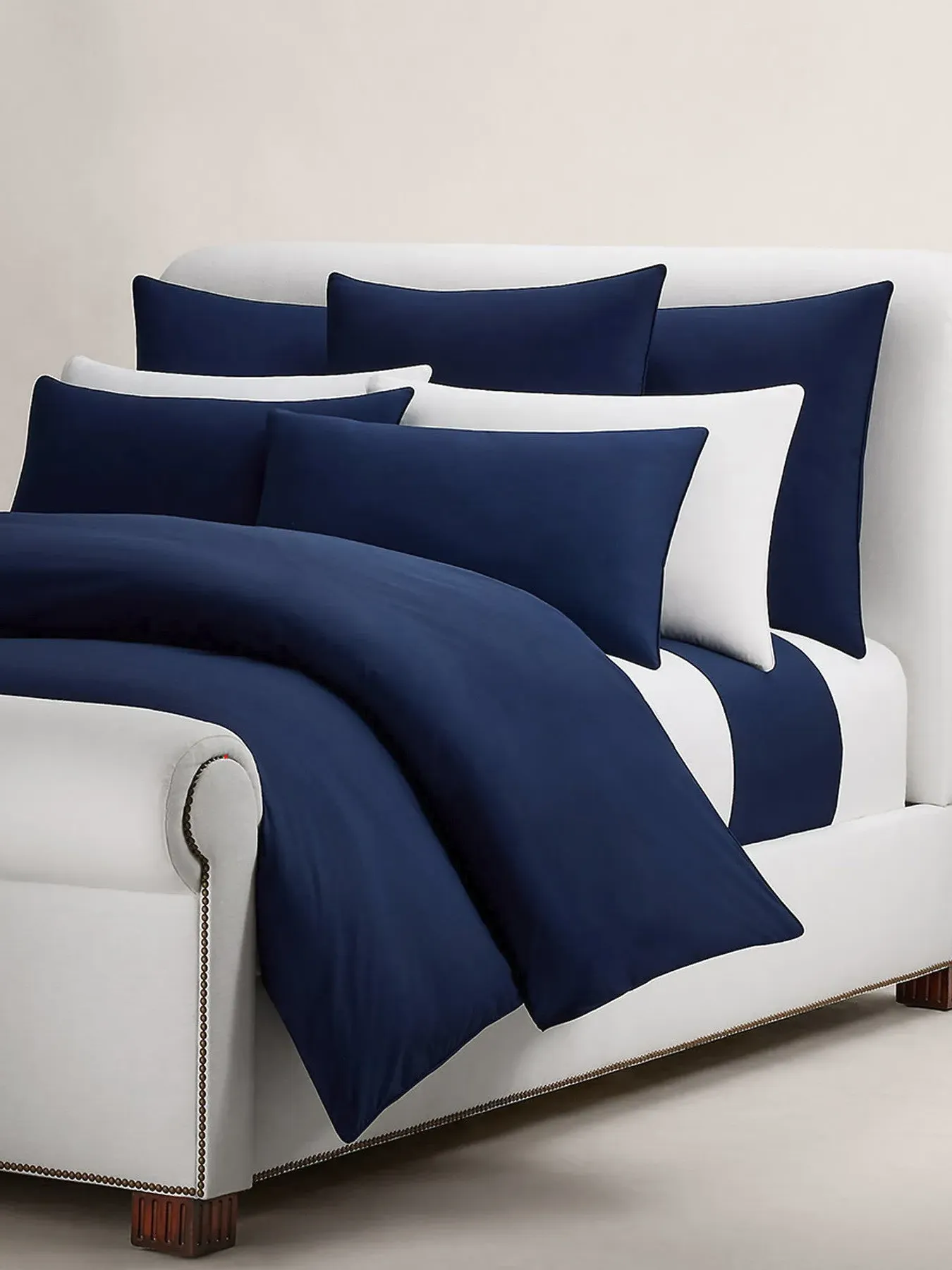 Standard Pillowcase Collection - Navy, Cotton