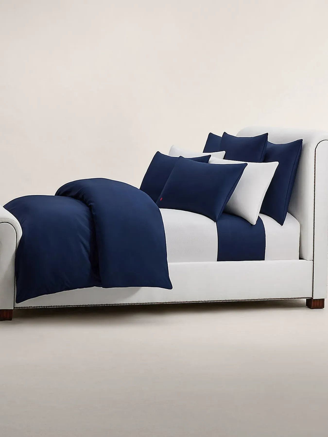 Standard Pillowcase Collection - Navy, Cotton