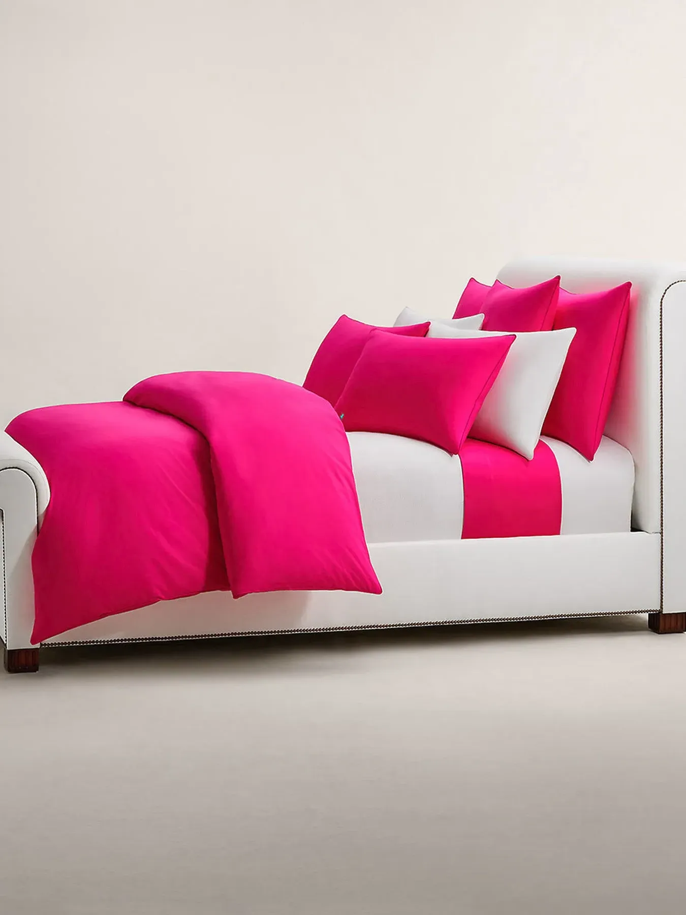 Standard Pillowcase Collection - Pink, Cotton