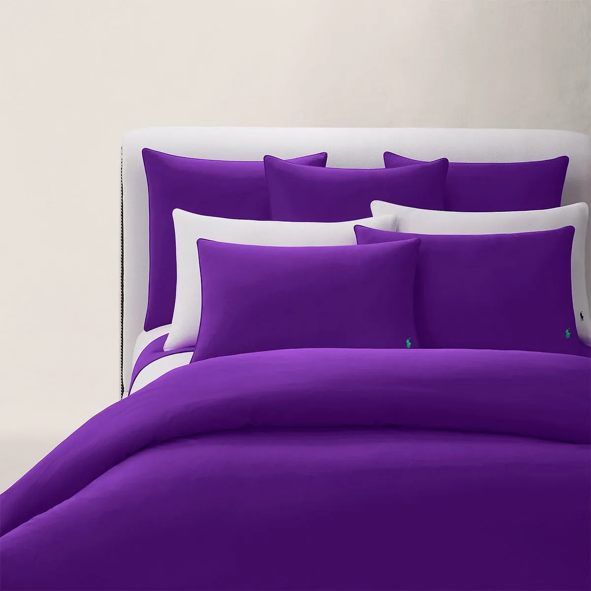 Standard Pillowcase Collection - Purple, Cotton