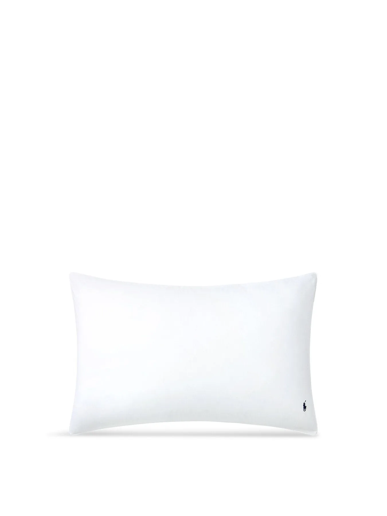 Standard Pillowcase with Polo Player - White
