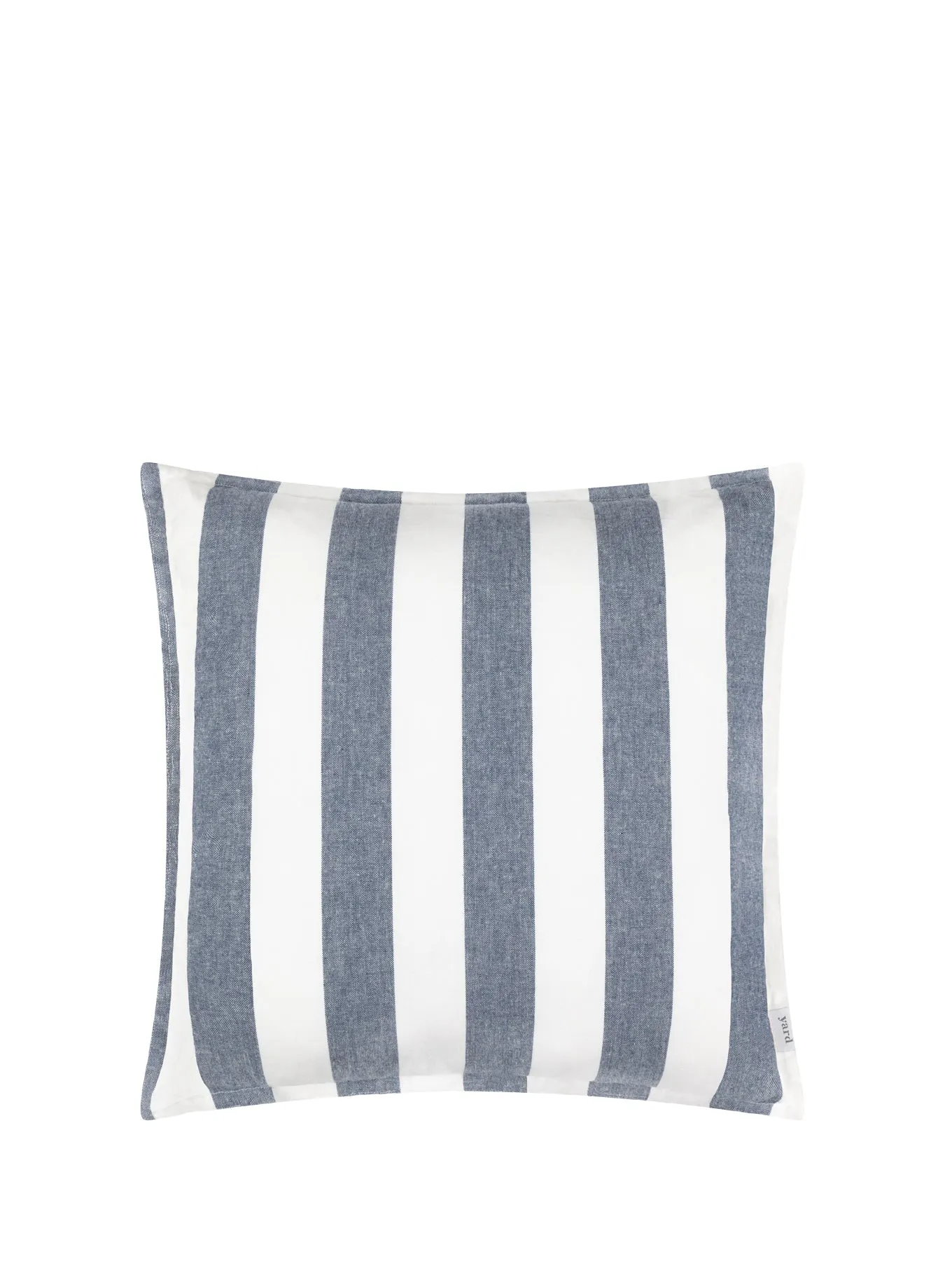 50cm Outdoor Cushion Reversible - Navy, Cotton image