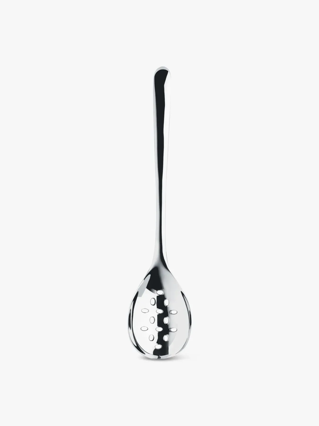 Deep Bowl Slotted Spoon - Stainless Steel image