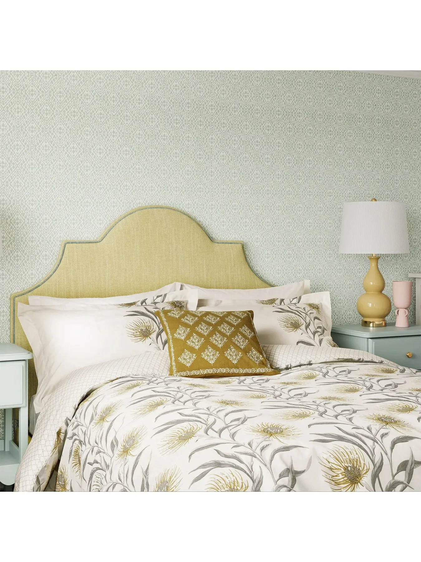 Double Duvet Cover Set - Hay
