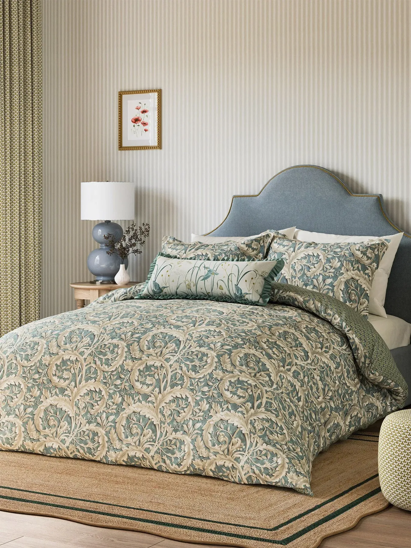 Single Duvet Cover Set - Soft Teal image