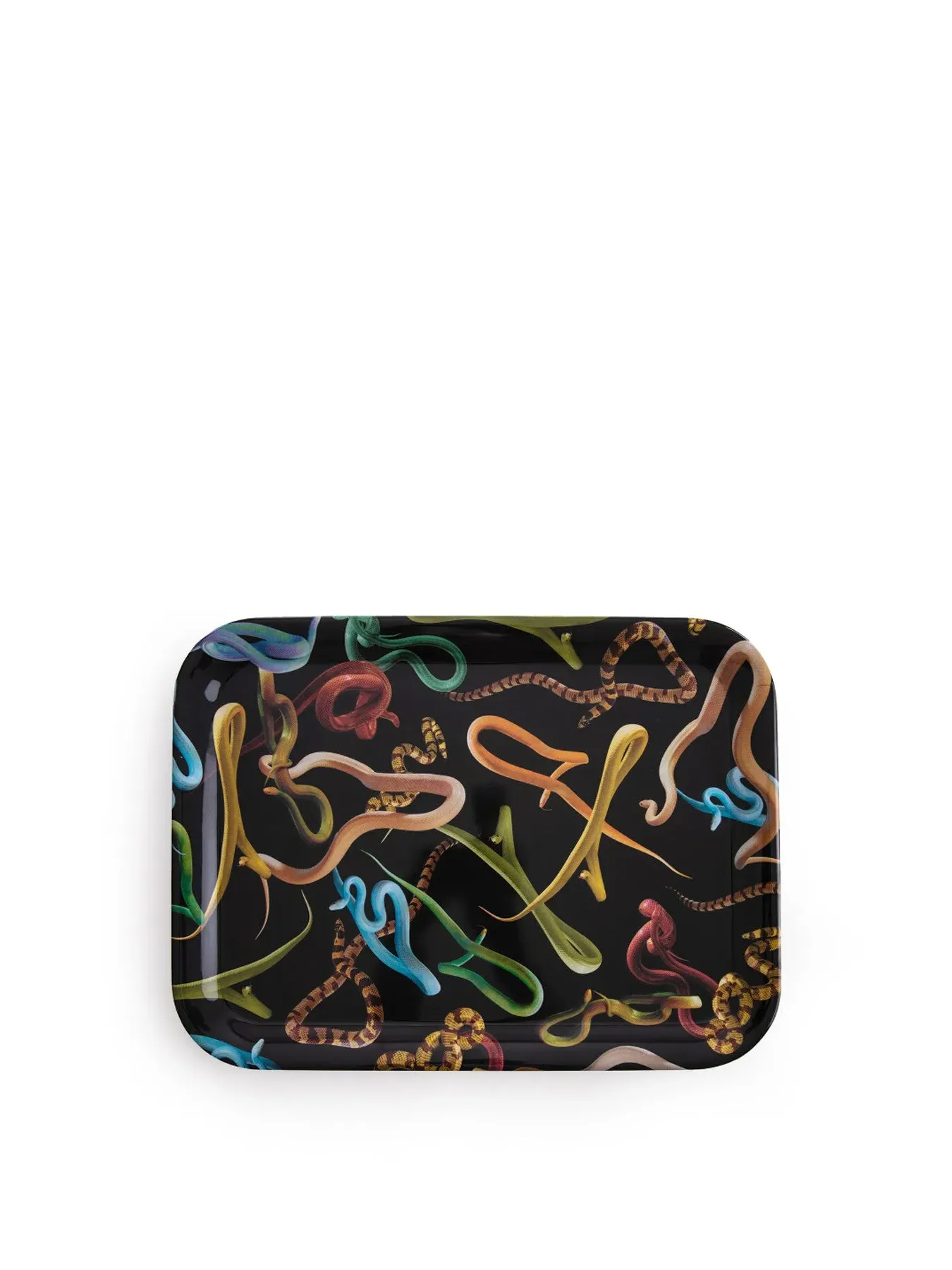 Melamine Serving Tray - Snakes Print