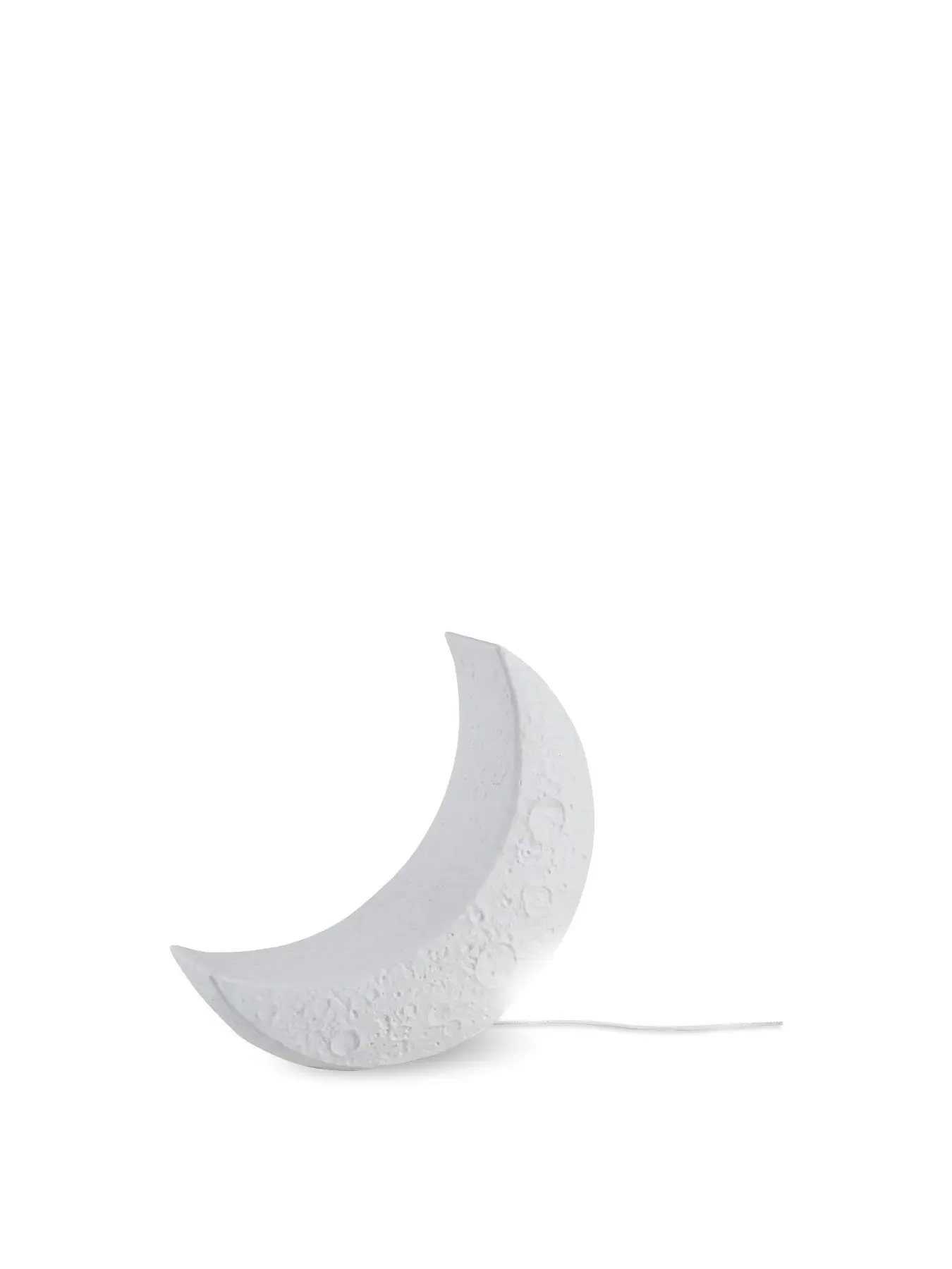 Moon Table Lamp - White, Porcelain image