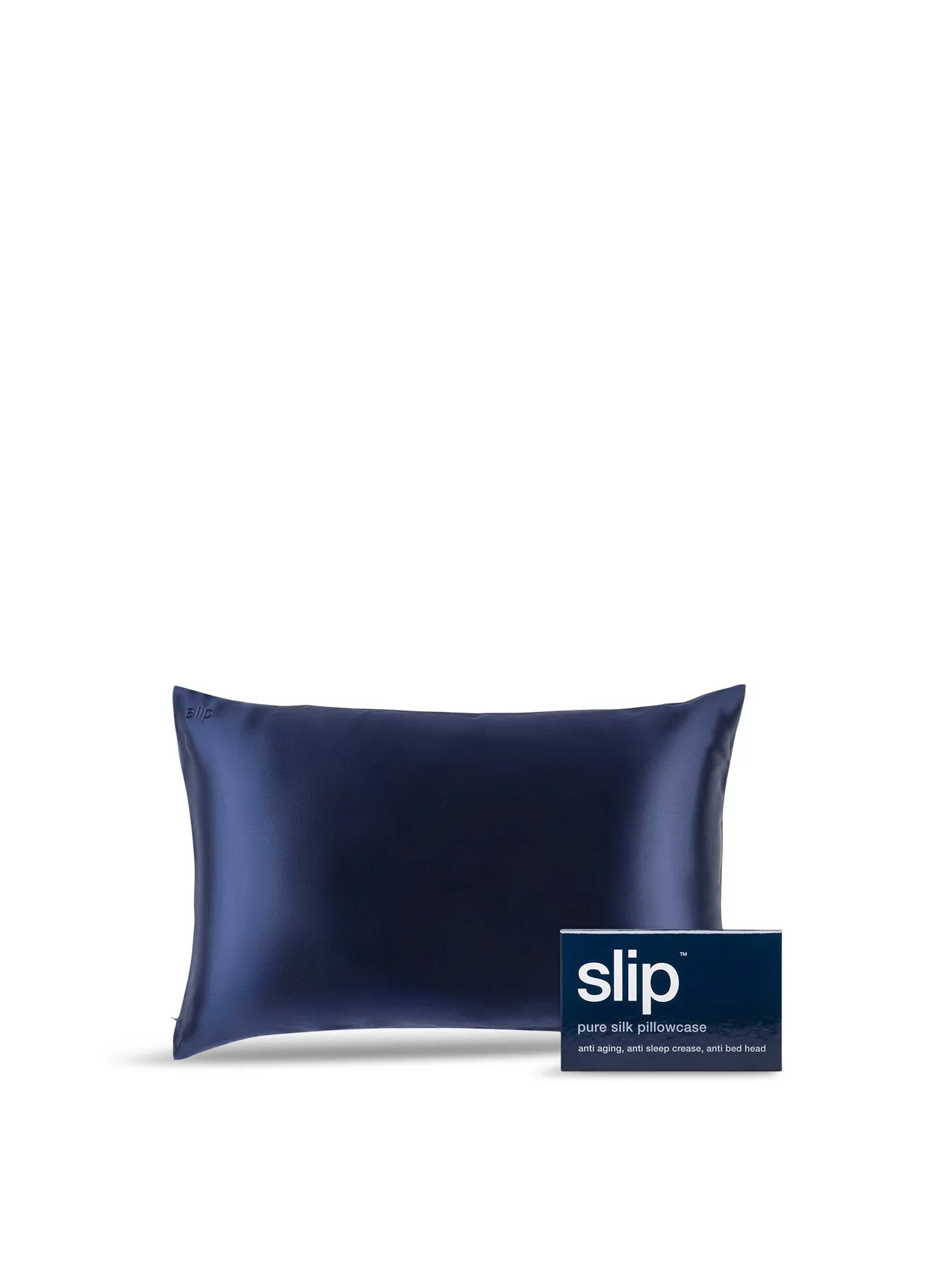 Queen Pillowcase - Silver, Pure Silk