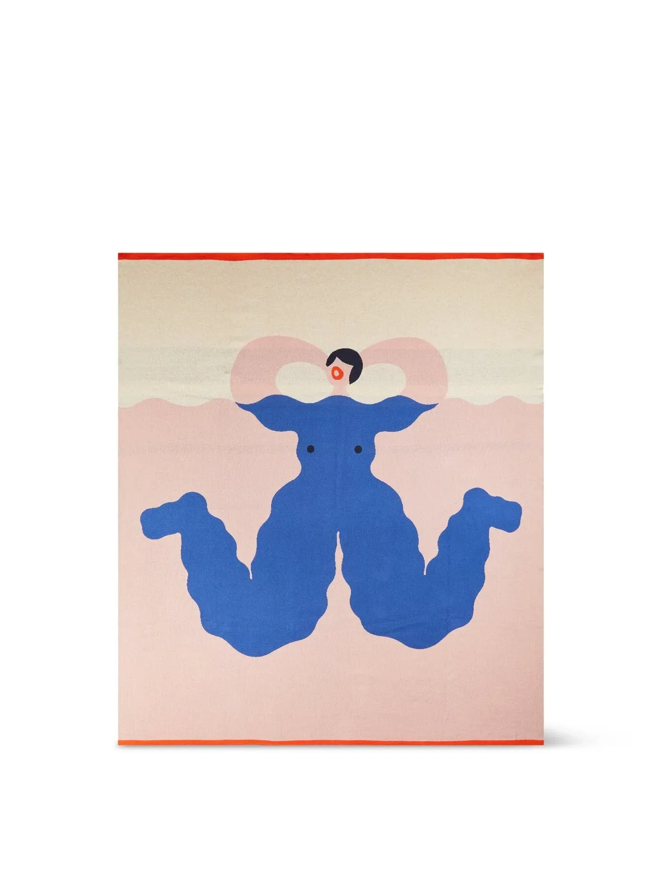 Decorative Throw Blanket - Pink image