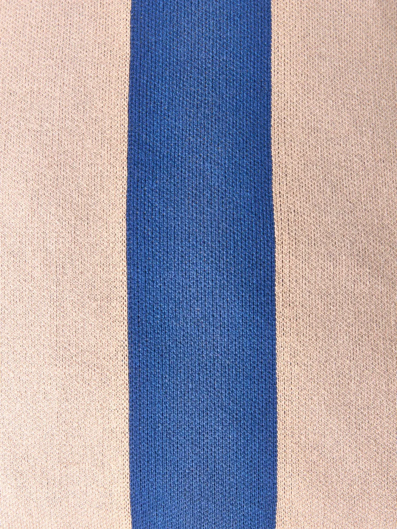 Striped Filled Cushion - Cobalt