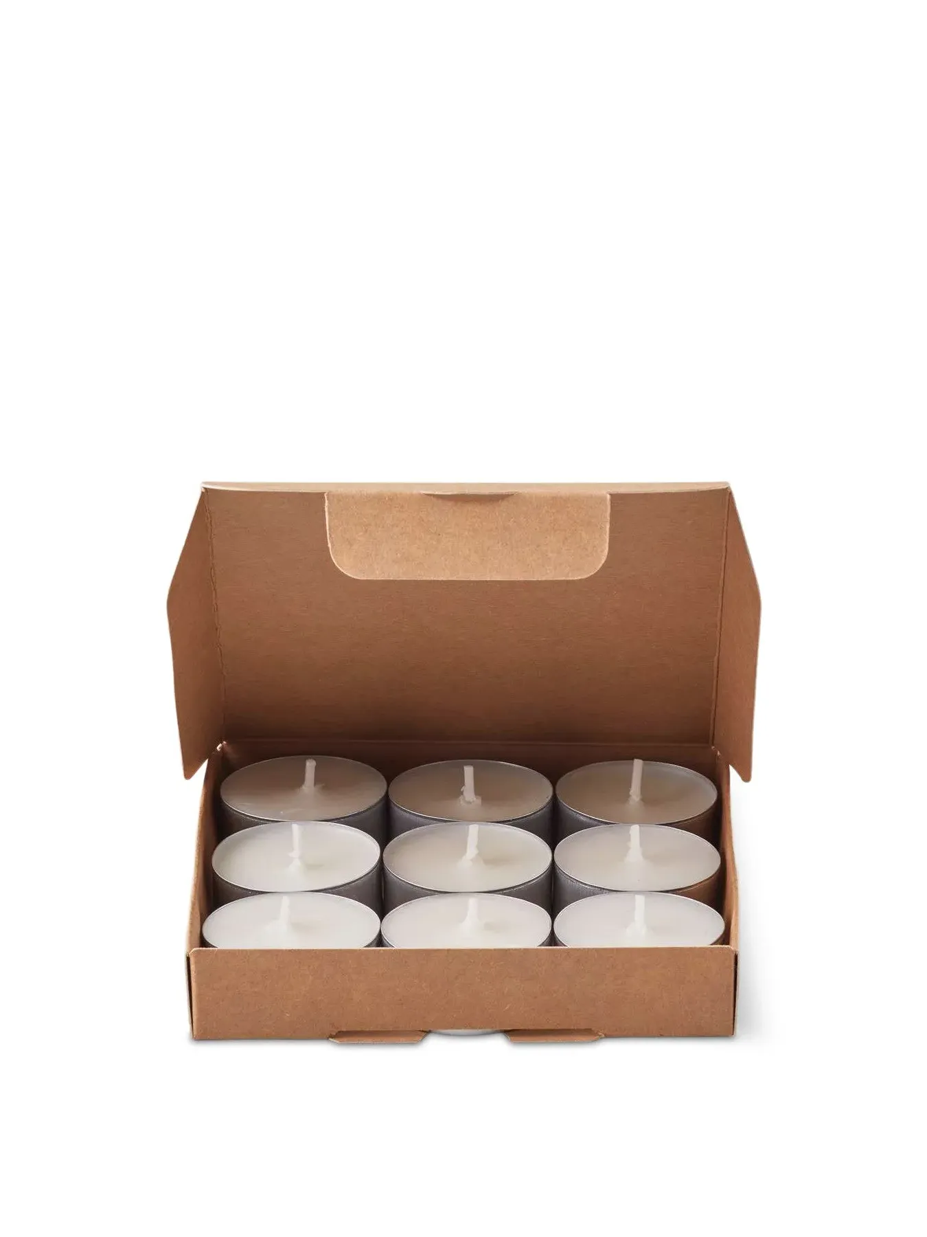 Grapefruit & Lime Scented Tealights - Natural Wax image